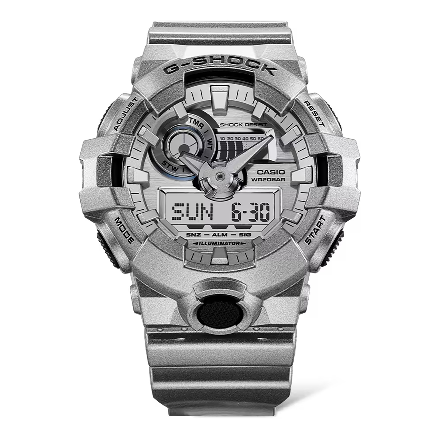 G-SHOCK GA-700FF-8AER zegarek czarny sportowy G-SHOCK Original pasek - miniatura 2
