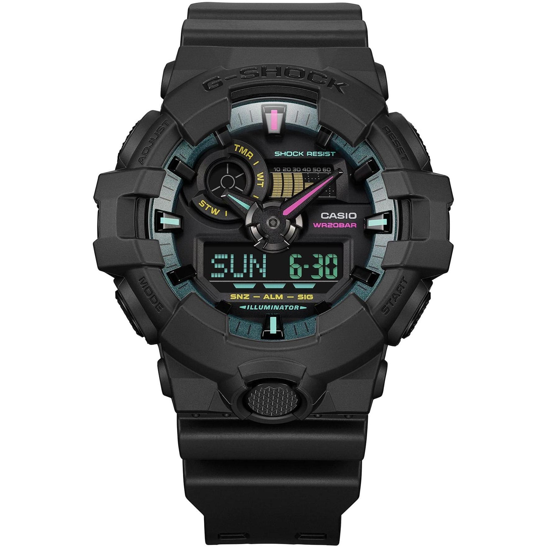 G-SHOCK GA-700MF-1AER zegarek czarny sportowy G-SHOCK Original pasek - miniatura 3