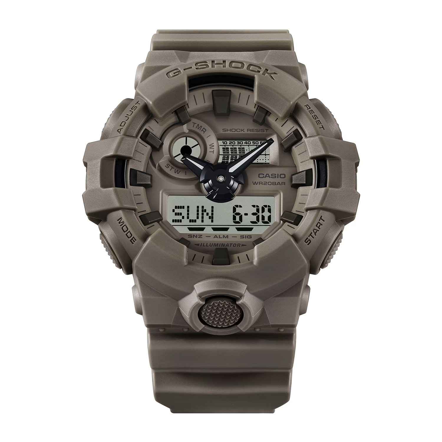 G-SHOCK GA-700NC-5AER męski zegarek G-SHOCK Original pasek - miniatura 2