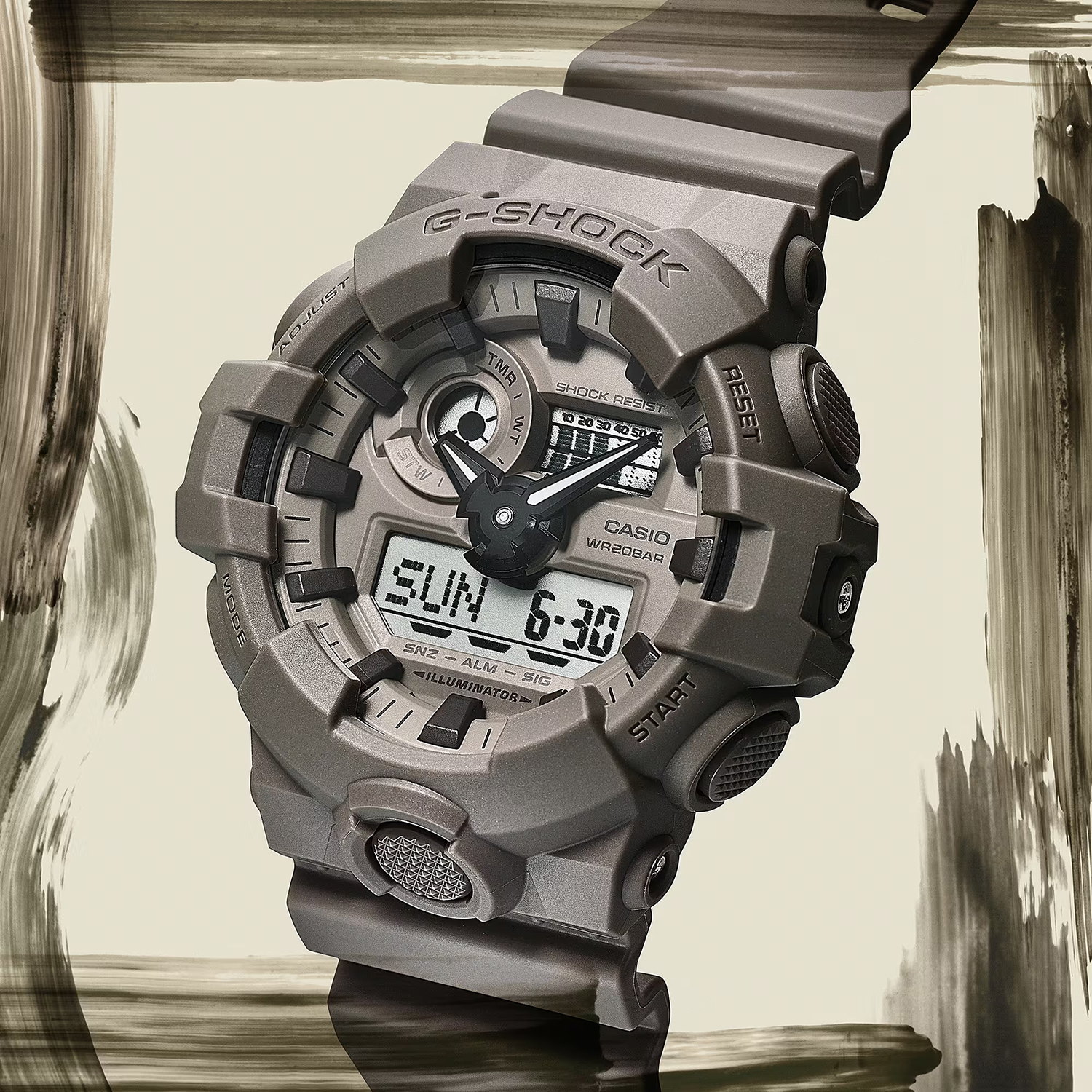 G-SHOCK GA-700NC-5AER zegarek męski G-SHOCK Original - miniatura 3