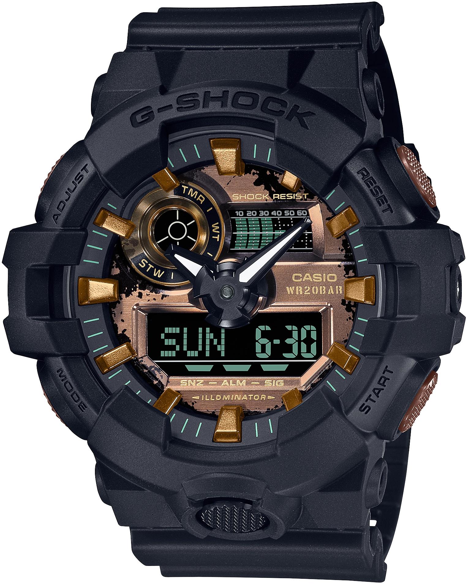 G-SHOCK G-SHOCK BLACK & RUST GA-700RC-1AER