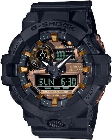 G-SHOCK GA-700RC-1AER G-SHOCK Original G-SHOCK BLACK RUST - zdjęcie 1
