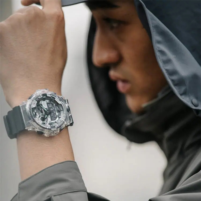 G-SHOCK GA-700SKC-1AER G-SHOCK Original sportowy zegarek bezbarwny - miniatura 3