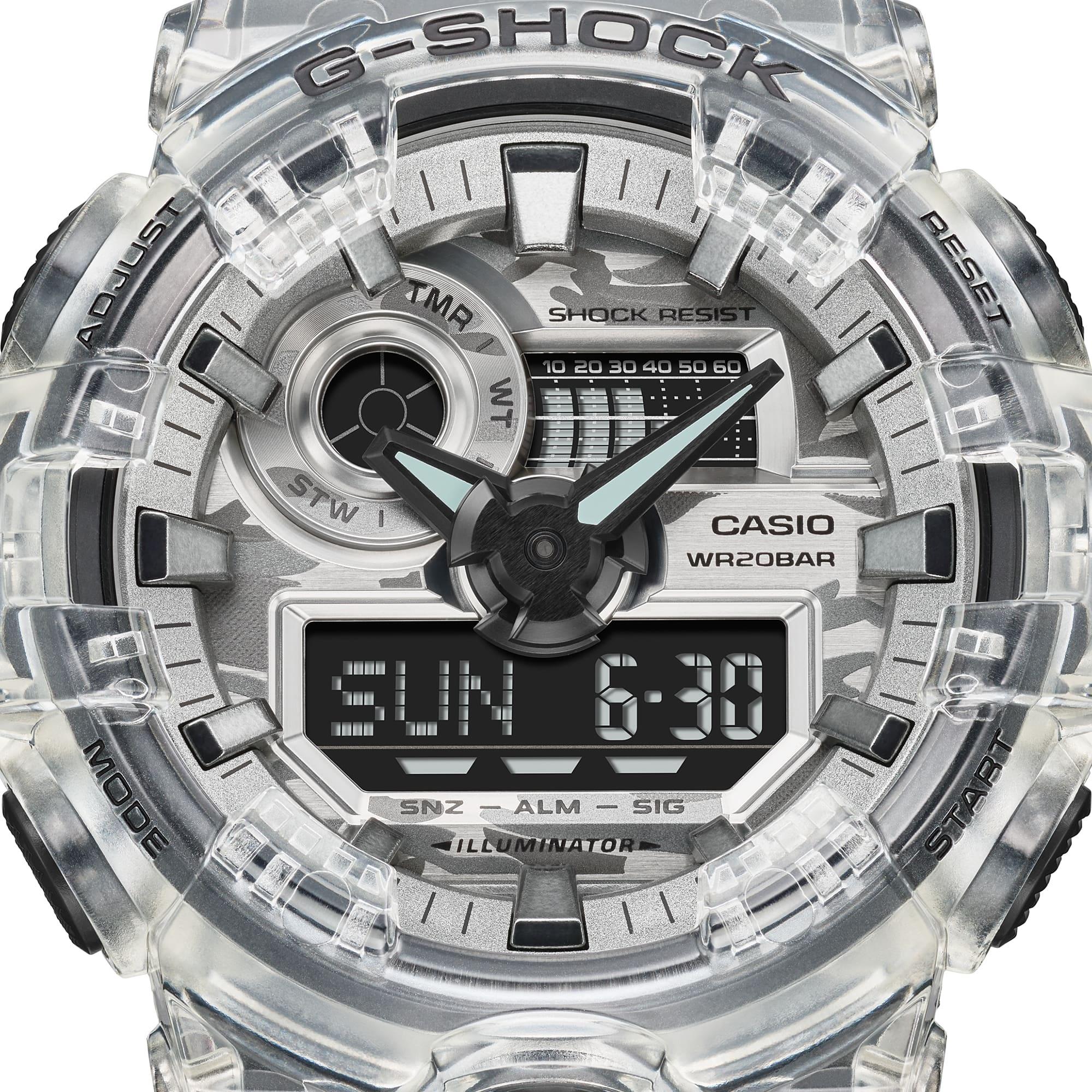 G-SHOCK GA-700SKC-1AER zegarek bezbarwny sportowy G-SHOCK Original pasek - miniatura 6