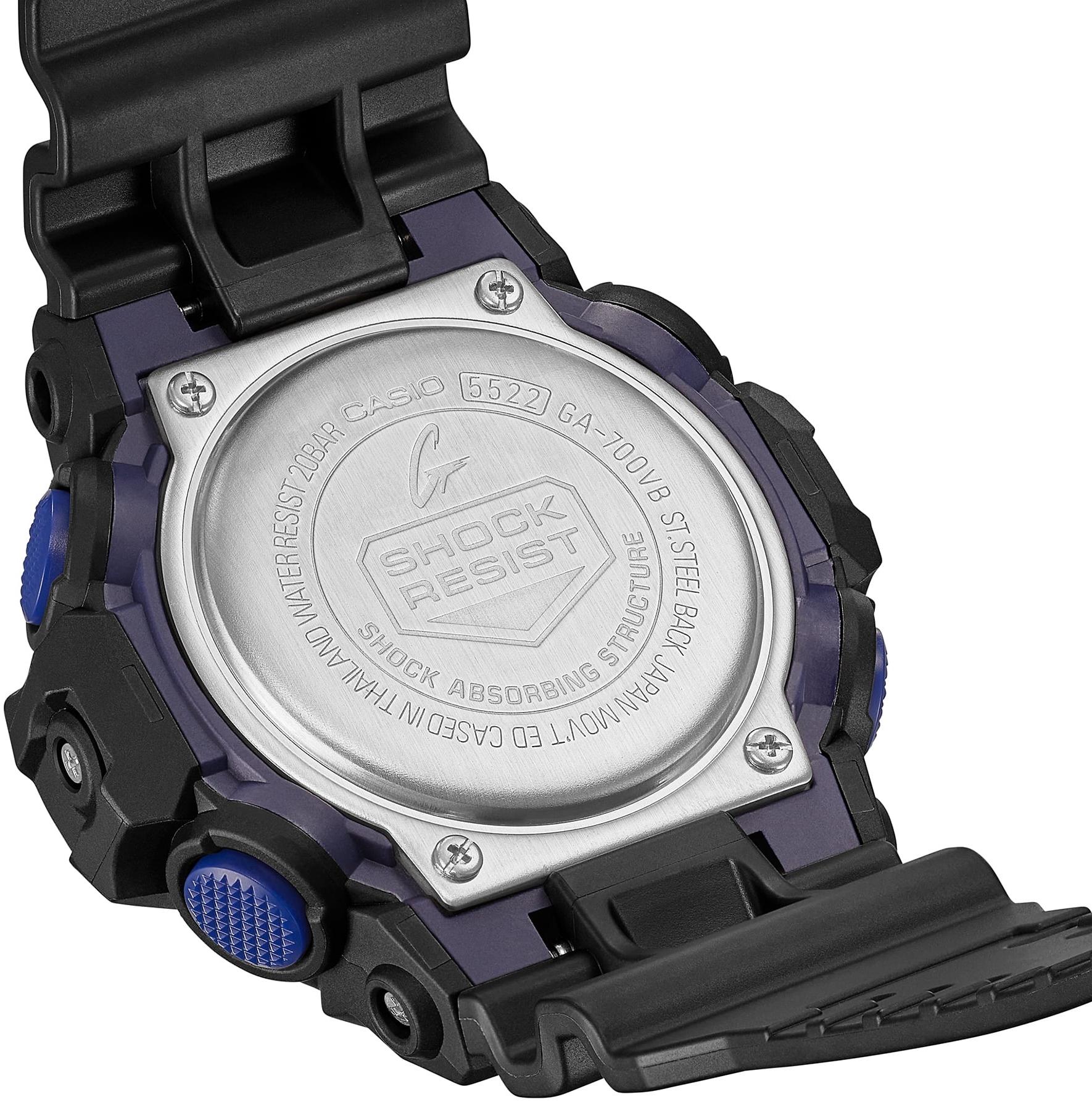 G-SHOCK GA-700VB-1AER męski zegarek G-SHOCK Original pasek - miniatura 6