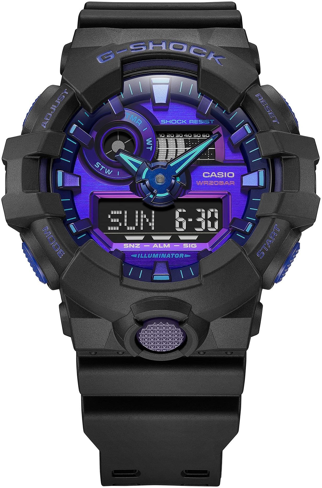 G-SHOCK GA-700VB-1AER zegarek męski G-SHOCK Original - miniatura 2