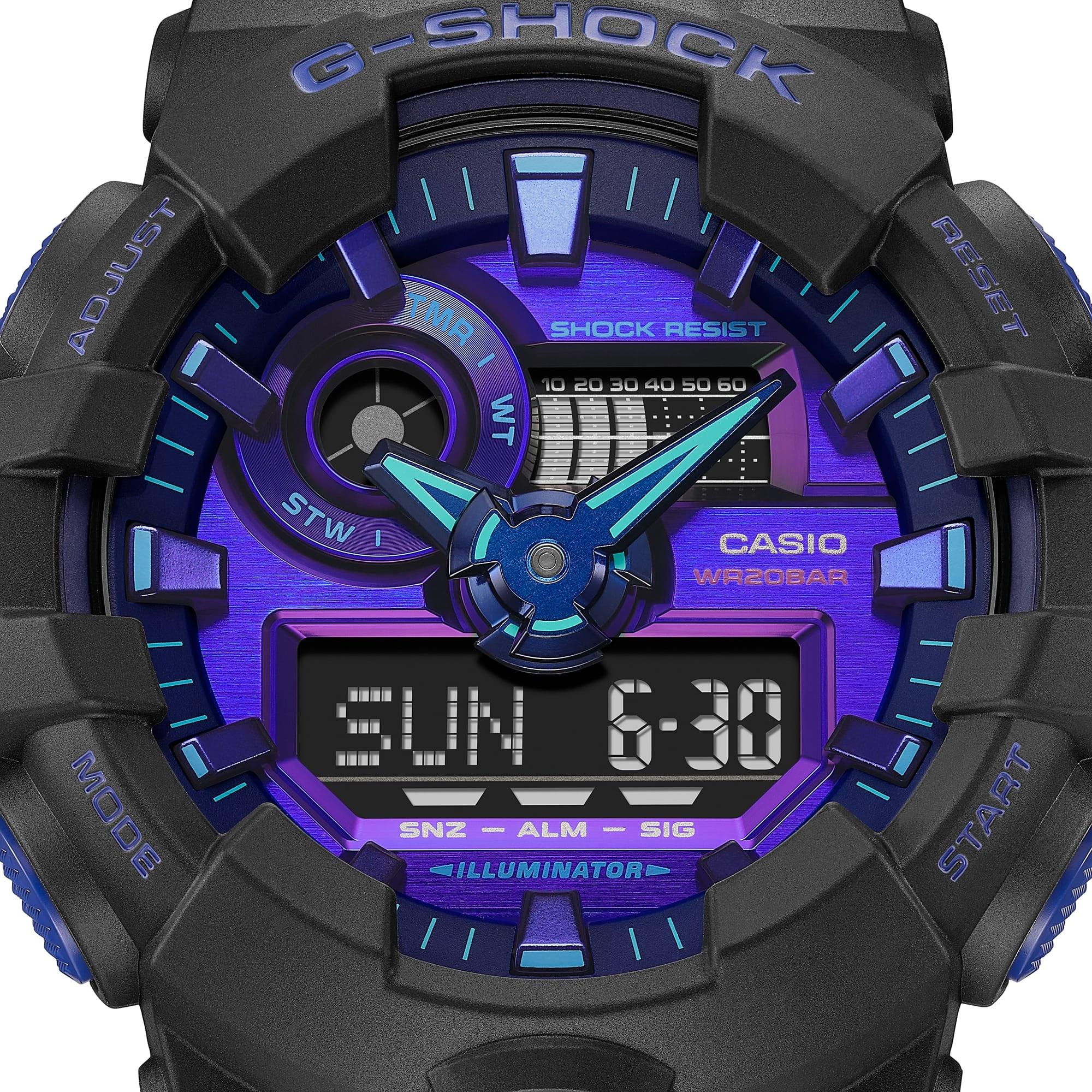 G-SHOCK GA-700VB-1AER zegarek męski G-SHOCK Original - miniatura 3