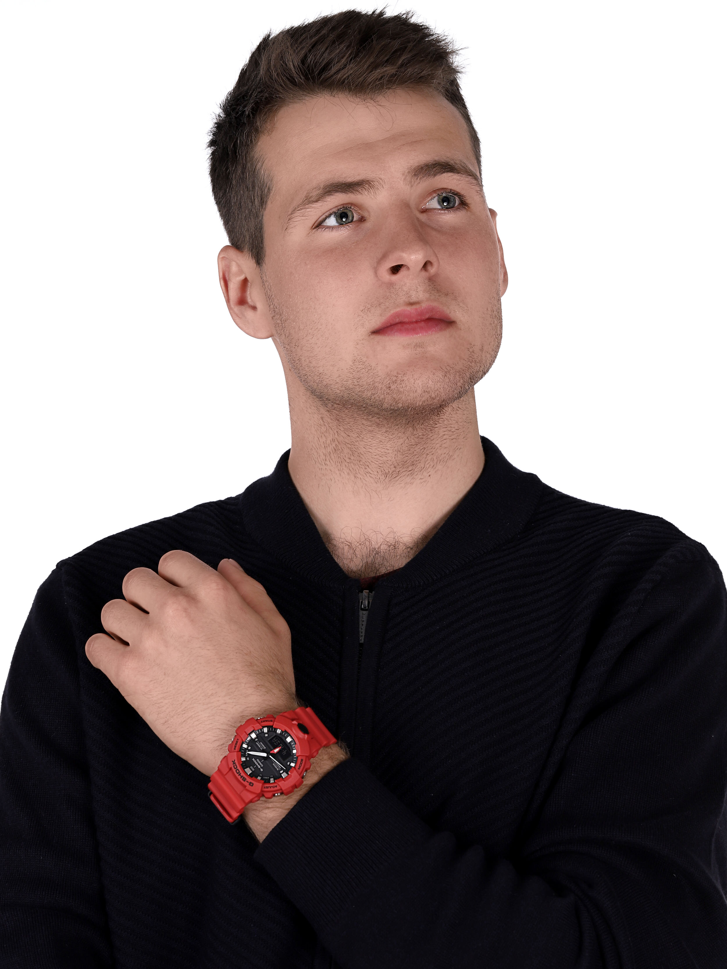 G-SHOCK GA-800-4AER G-SHOCK Original 3 HANDS MID SIZE zegarek męski sportowy mineralne