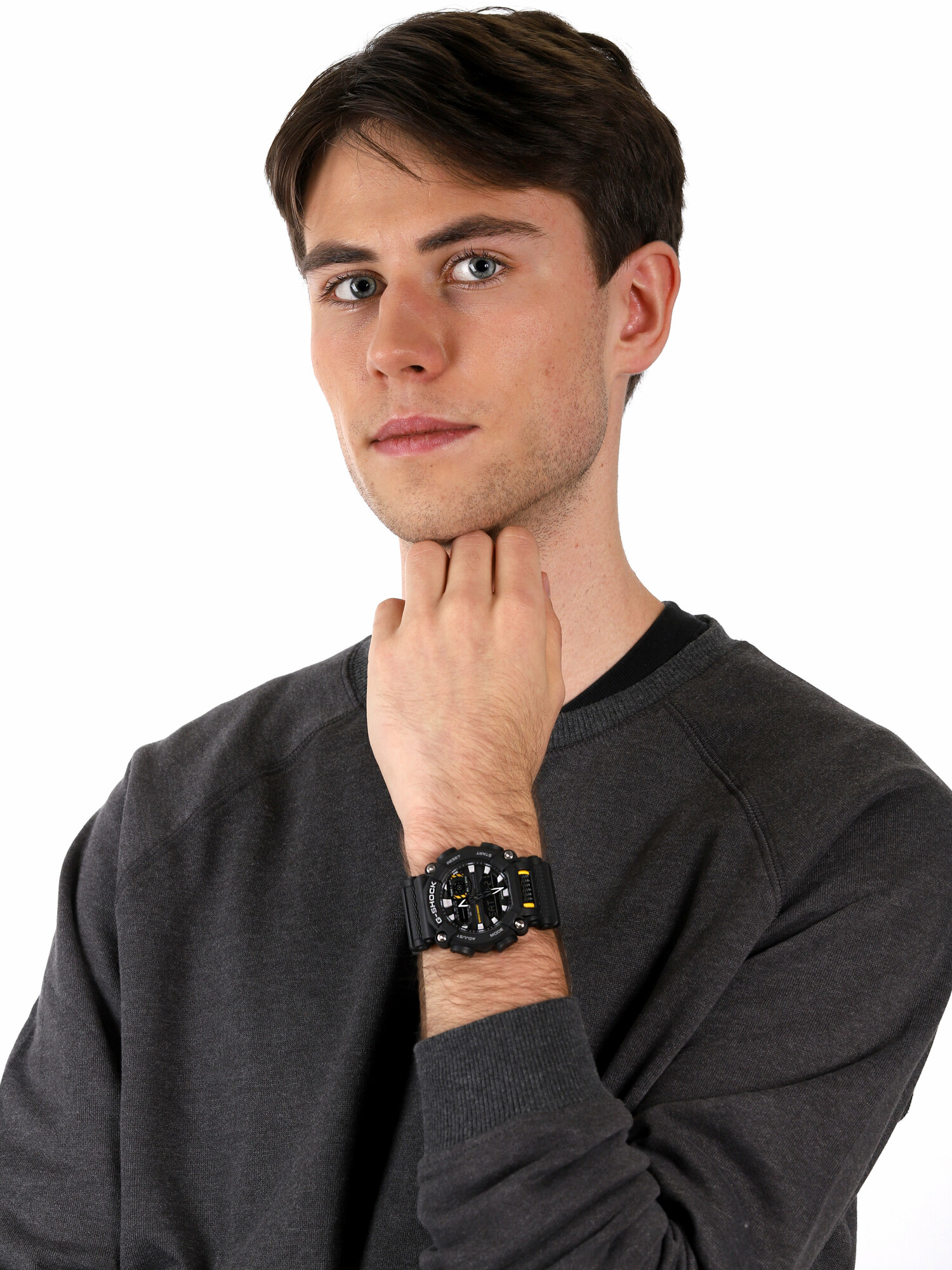 G-Shock GA-900-1AER zegarek czarny sportowy G-SHOCK Original pasek