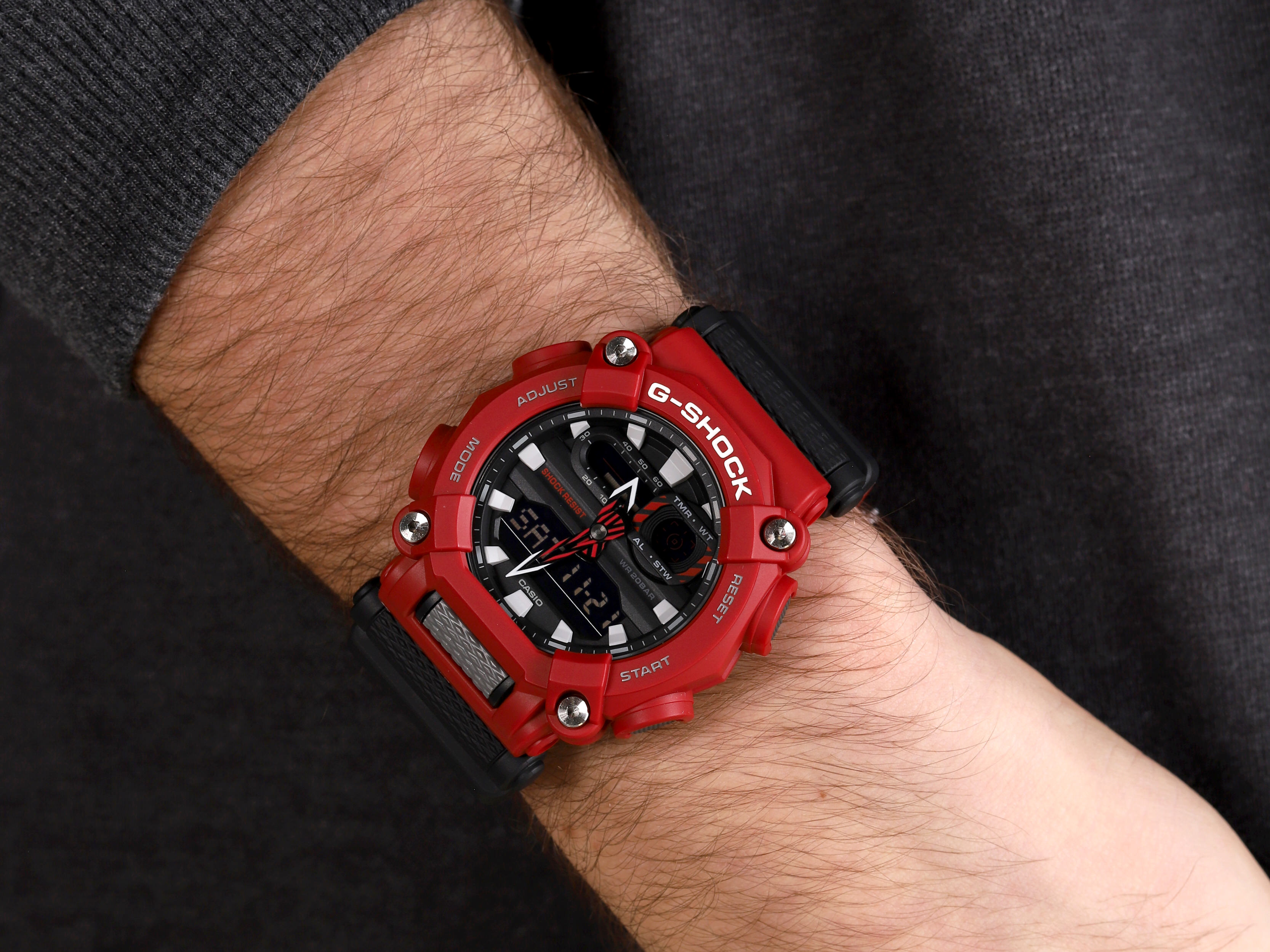 G-Shock GA-900-4AER męski zegarek G-SHOCK Original pasek - miniatura 4