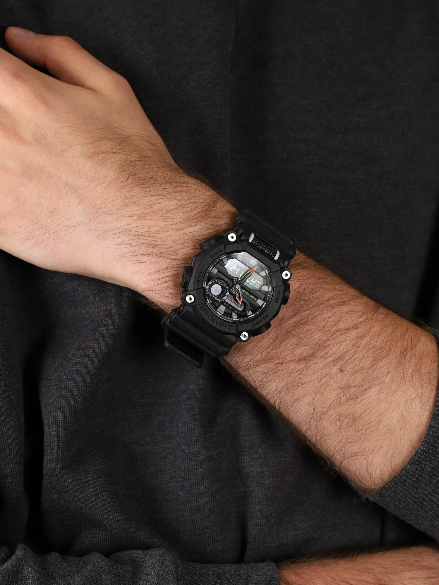 G-Shock GA-900E-1A3ER zegarek czarny sportowy G-SHOCK Original pasek - miniatura 3
