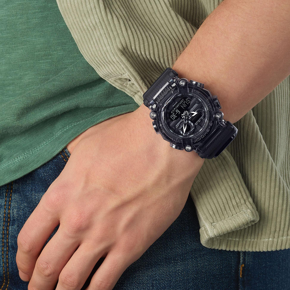 G-Shock GA-900SKE-8AER zegarek czarny sportowy G-SHOCK Original pasek