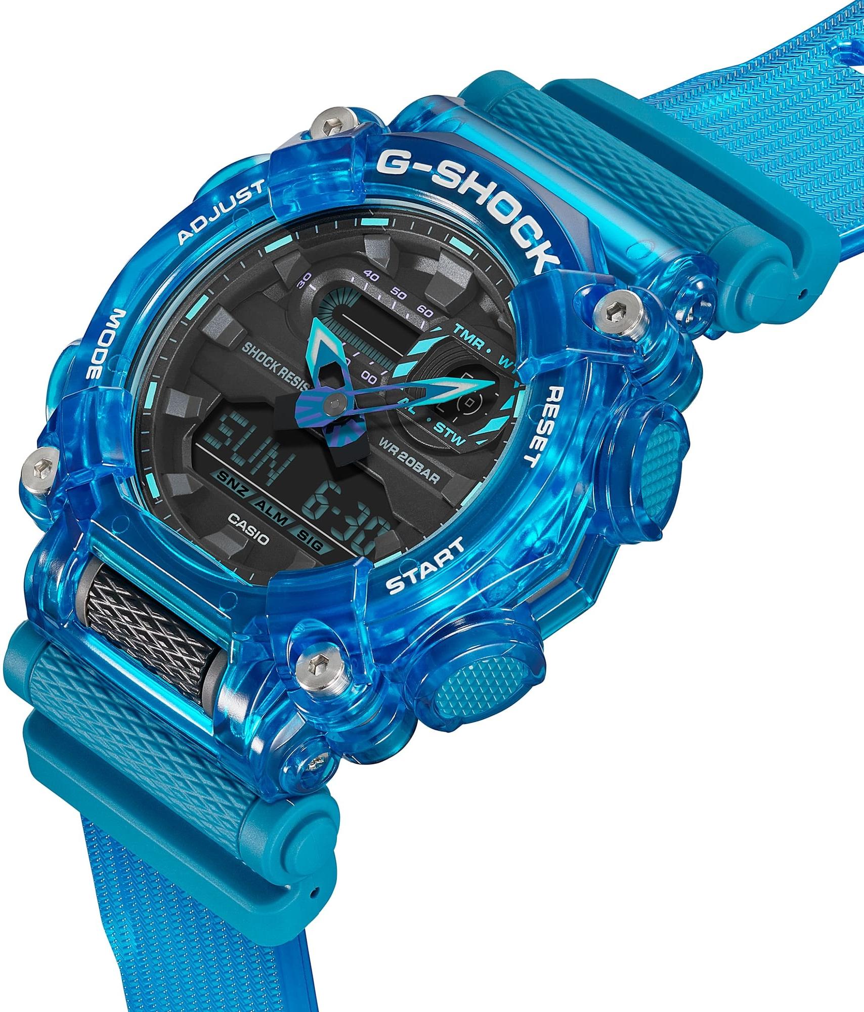 G-SHOCK GA-900SKL-2AER męski zegarek G-SHOCK Original pasek