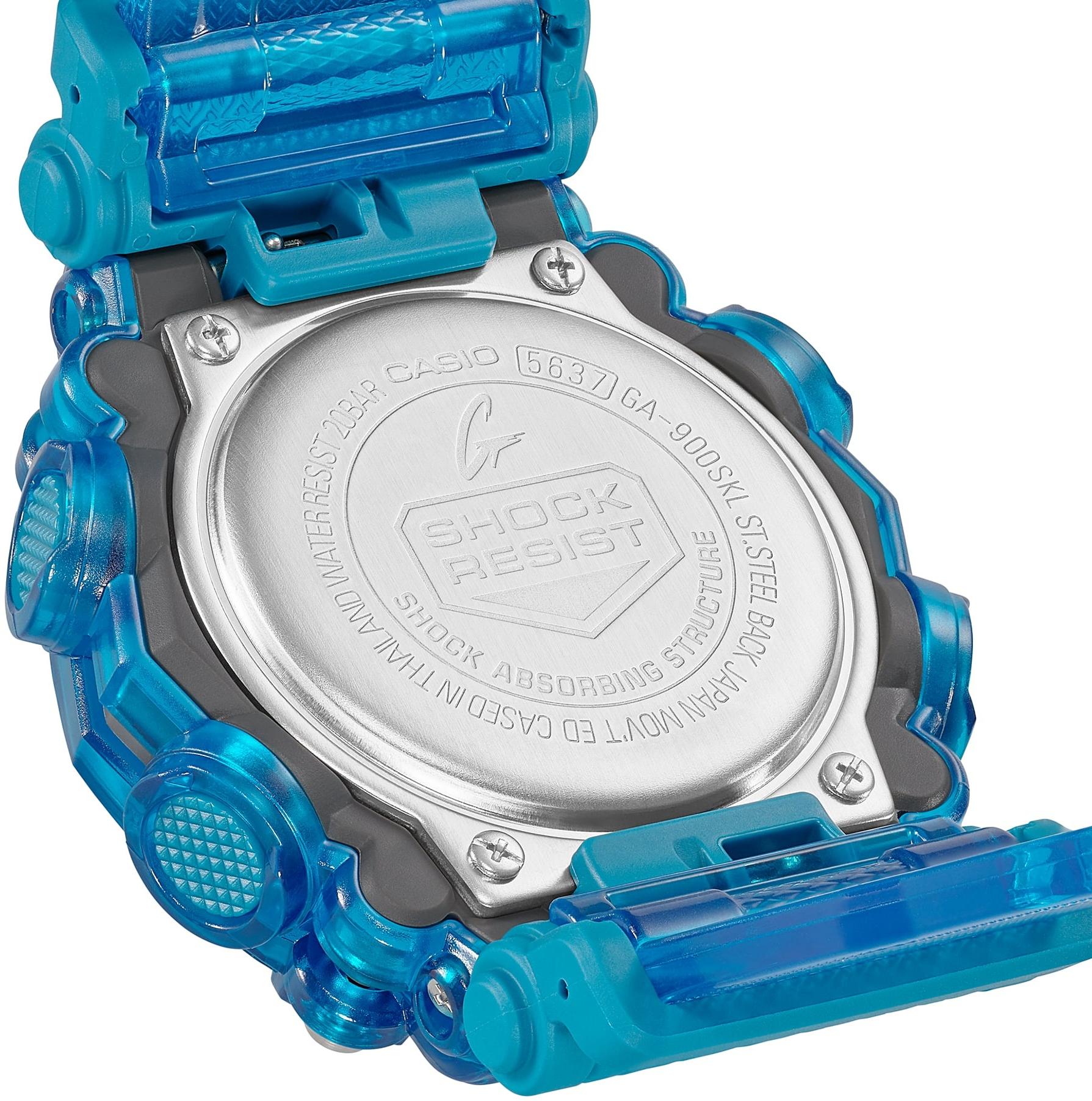 G-SHOCK GA-900SKL-2AER męski zegarek G-SHOCK Original pasek