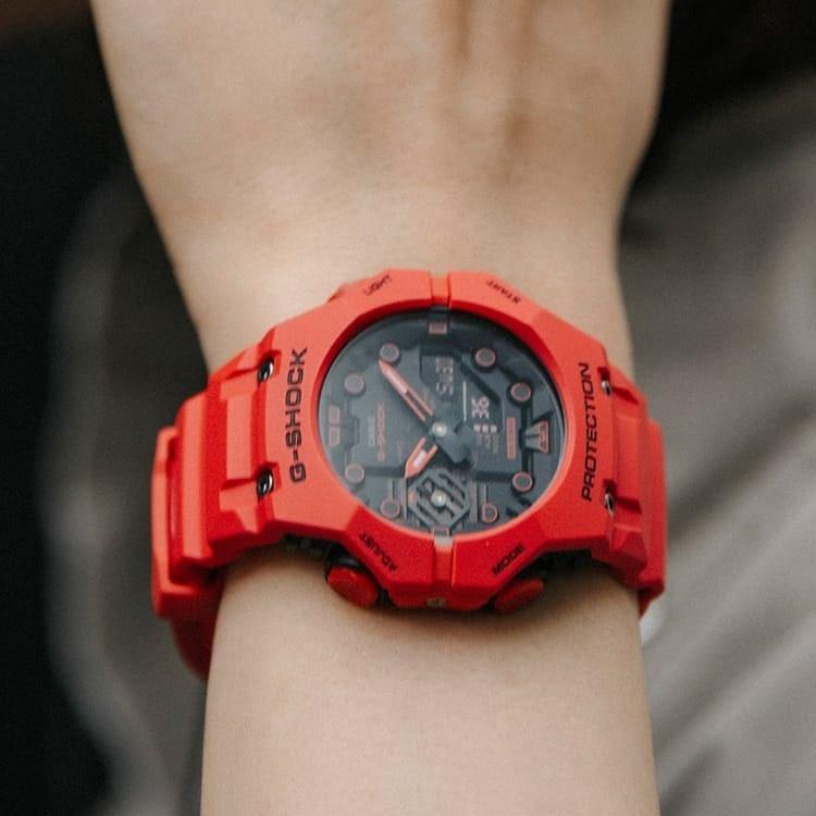 G-SHOCK GA-B001-4AER zegarek męski sportowy G-SHOCK pasek