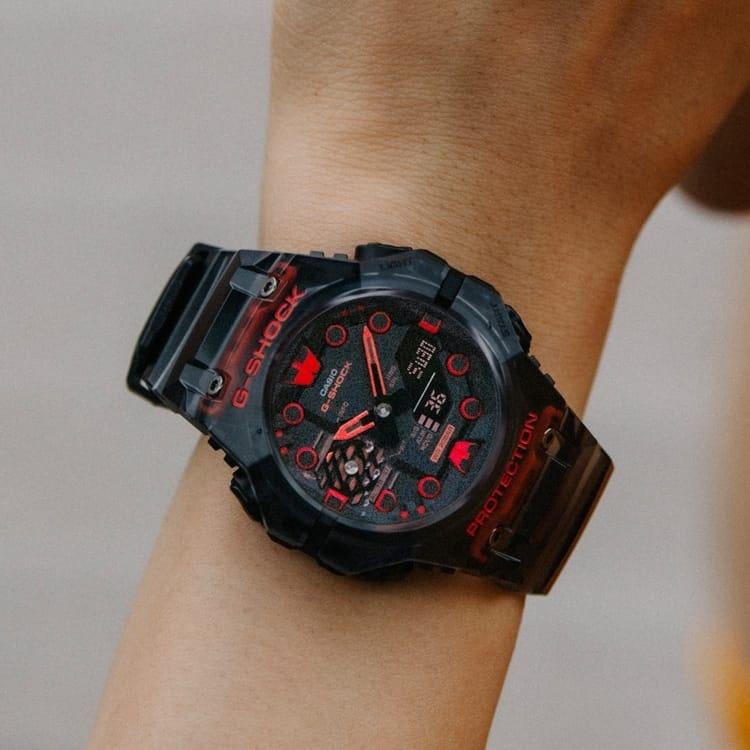 G-SHOCK GA-B001G-1AER zegarek męski G-SHOCK czarny
