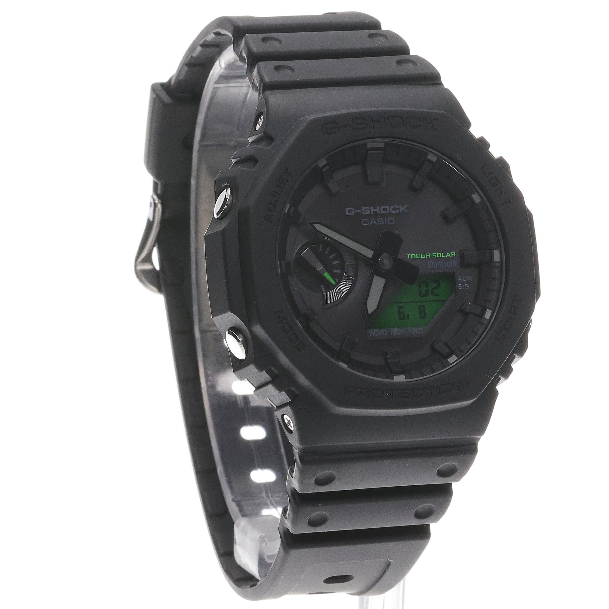 G-SHOCK GA-B2100BEG-1AER G-Shock Black And Electro Green G-SHOCK Original sportowy zegarek czarny - miniatura 3