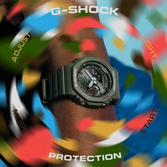 G-SHOCK GA-B2100FC-3AER G-SHOCK MULTICOLOR SERIES zegarek sportowy G-SHOCK Original - miniatura 4