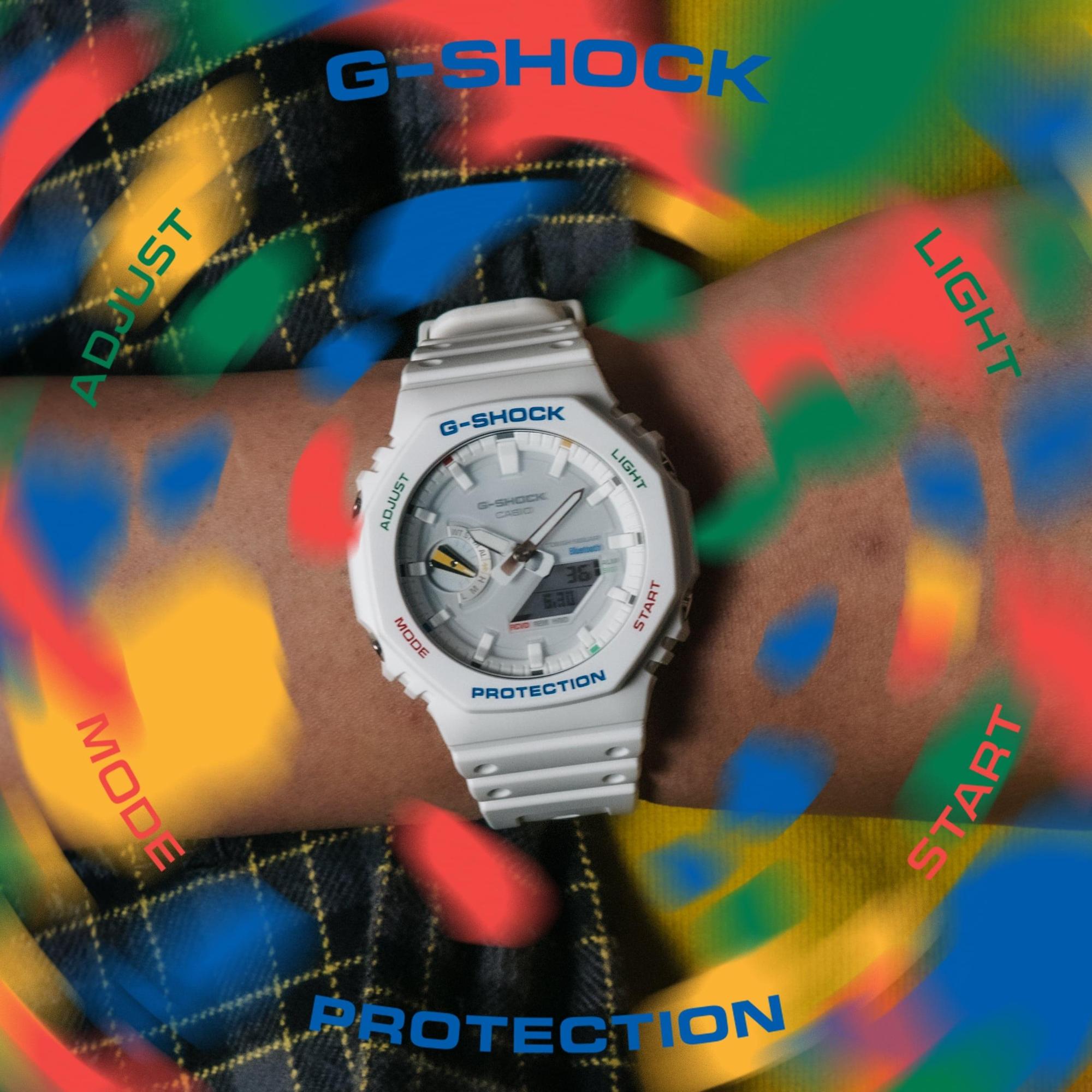 G-SHOCK GA-B2100FC-7AER G-SHOCK MULTICOLOR SERIES zegarek sportowy G-SHOCK Original - miniatura 4