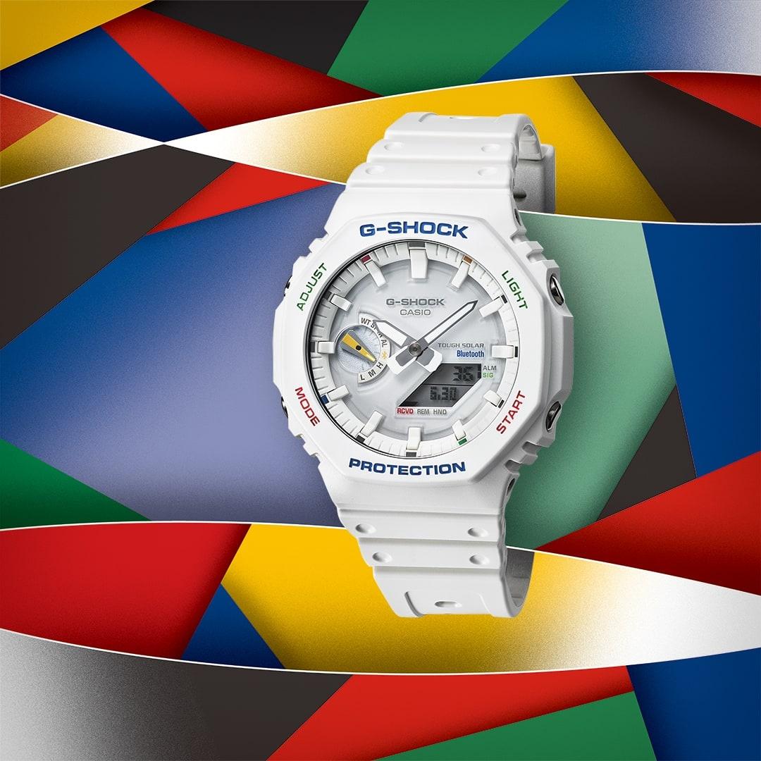 G-SHOCK GA-B2100FC-7AER G-SHOCK MULTICOLOR SERIES zegarek sportowy G-SHOCK Original - miniatura 6
