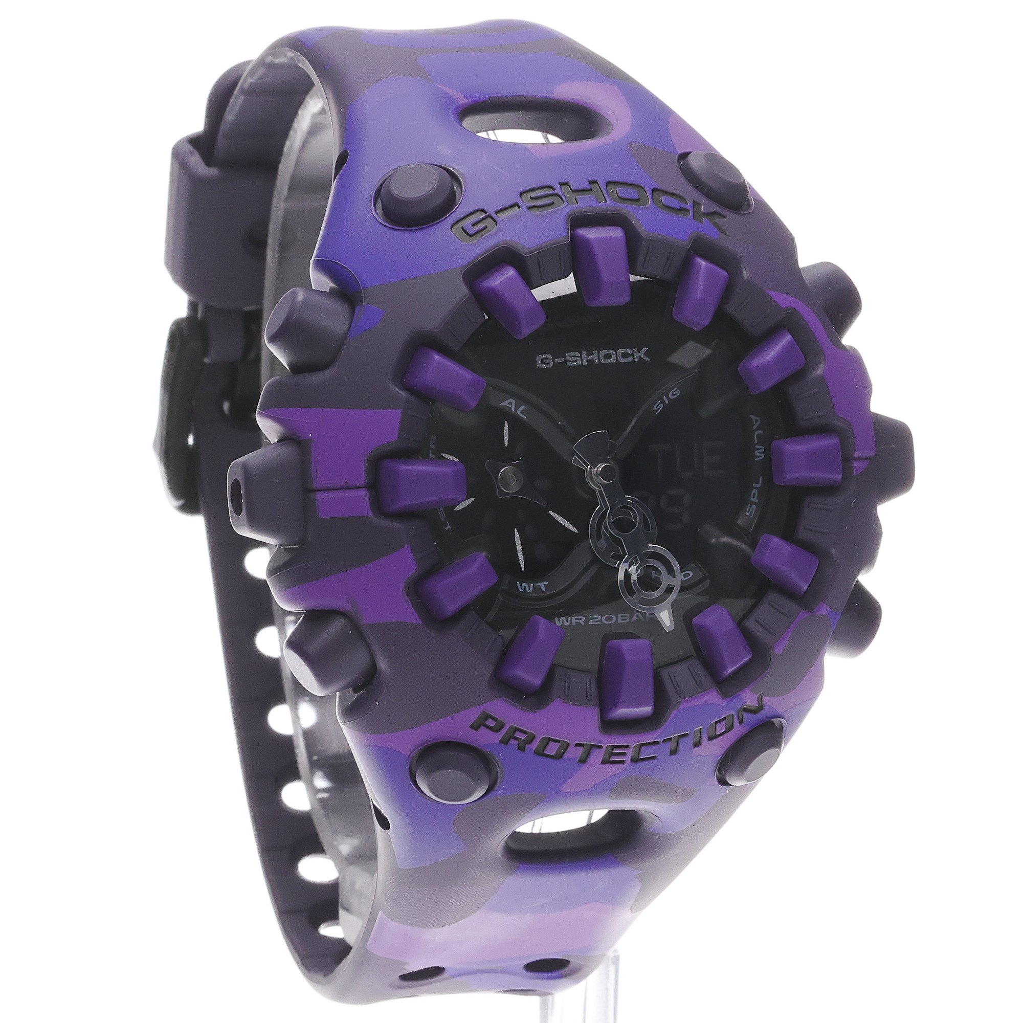 G-SHOCK GA-V01CMG-6AER G-Shock Bold Camo Series - Color Camo G-SHOCK sportowy zegarek niebieski - miniatura 3