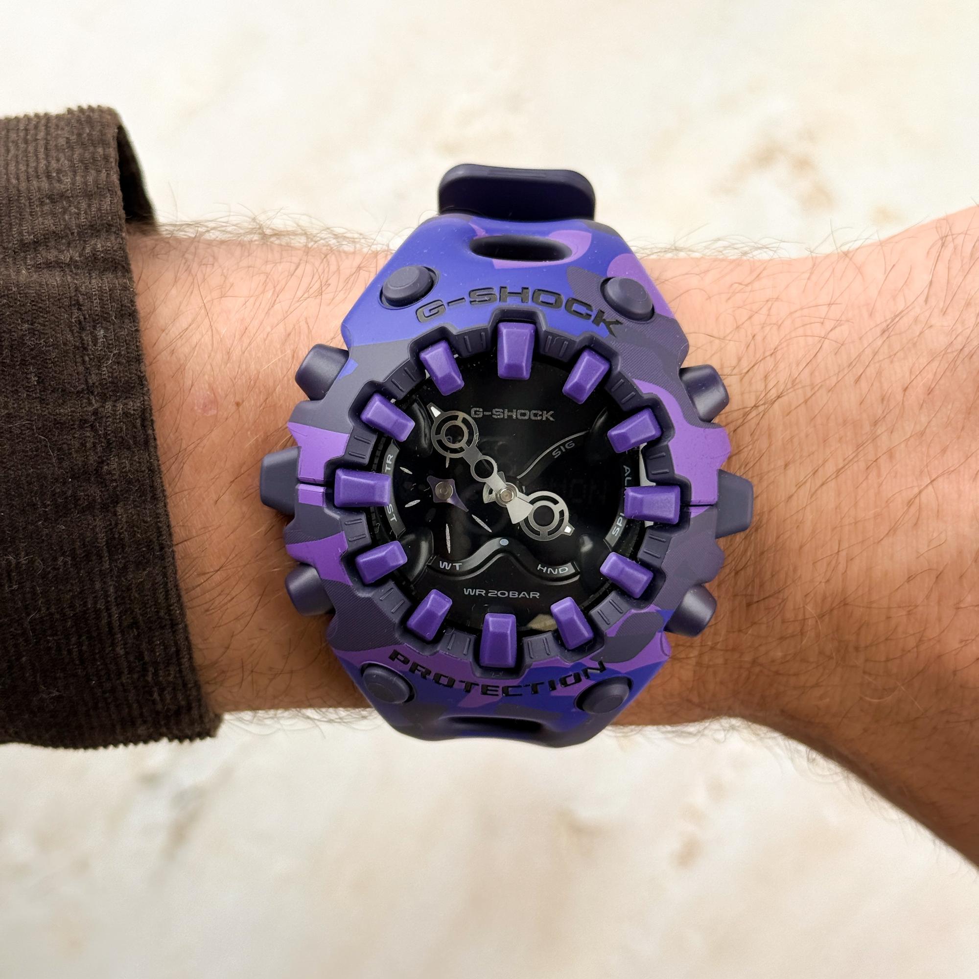 G-SHOCK GA-V01CMG-6AER G-SHOCK G-Shock Bold Camo Series - Color Camo zegarek męski sportowy mineralne - miniatura 11
