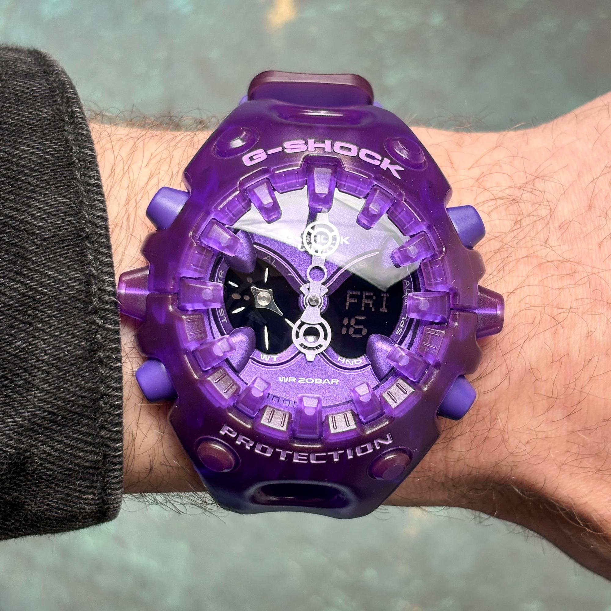 G-SHOCK GA-V01SKE-6AER G-SHOCK zegarek męski sportowy mineralne - miniatura 8