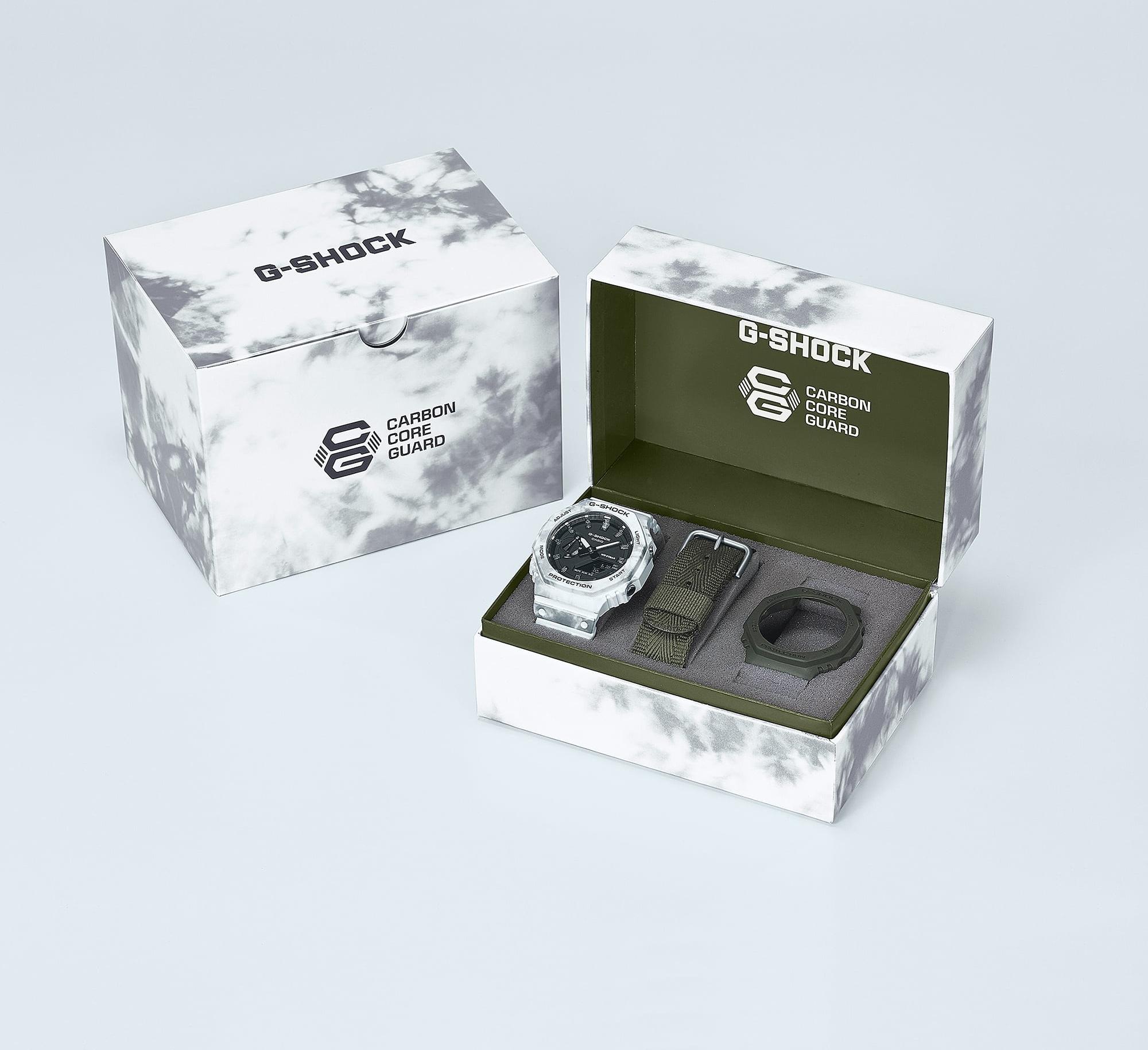 G-SHOCK GAE-2100GC-7AER zegarek męski sportowy G-SHOCK Original pasek