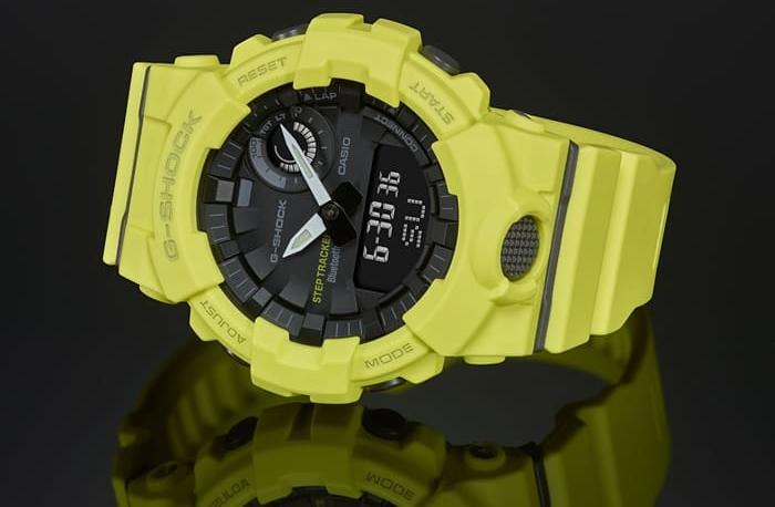 G-SHOCK GBA-800-9AER zegarek japońskie G-SHOCK G-SQUAD