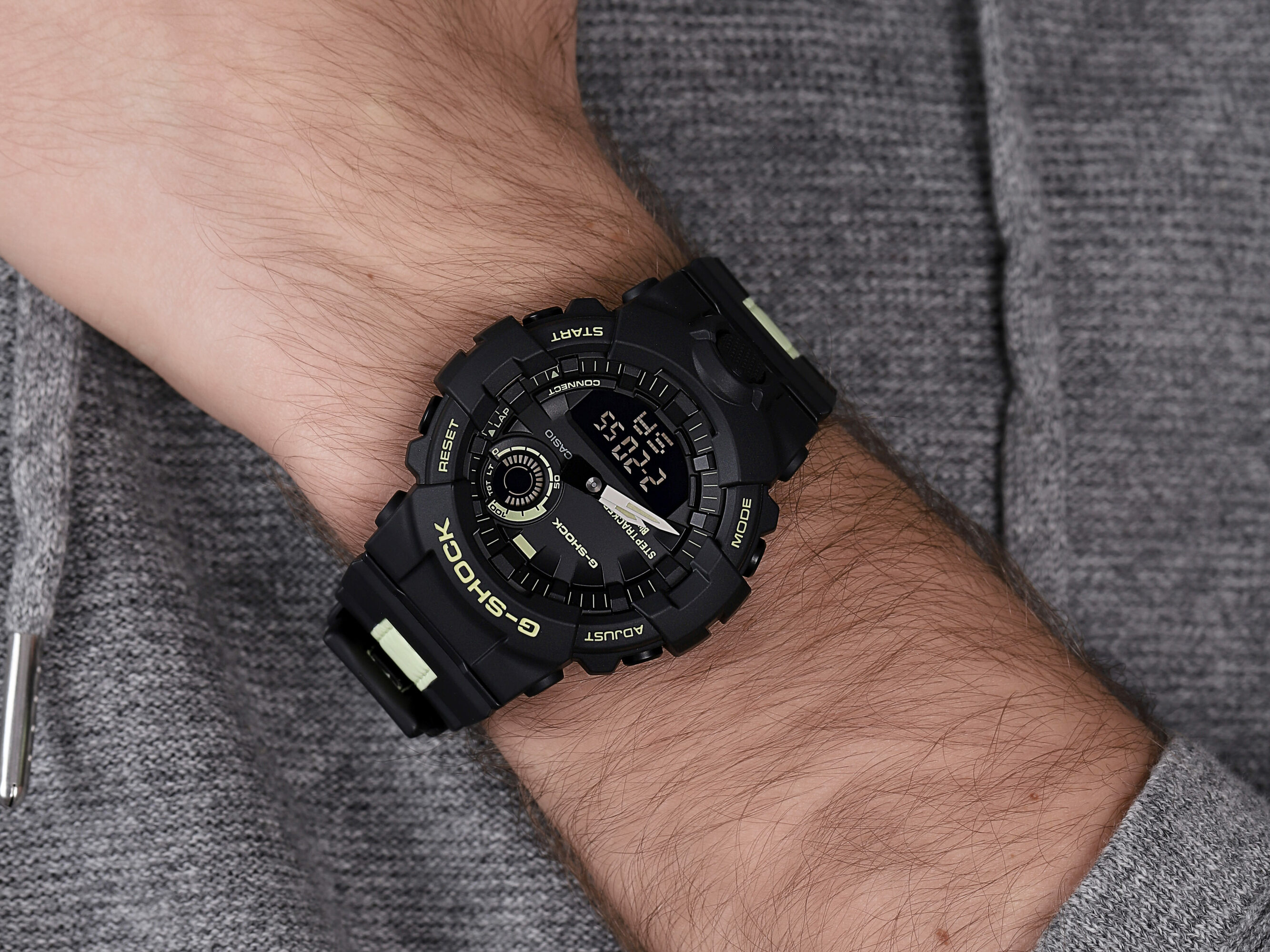G-Shock GBA-800LU-1A1ER zegarek sportowy G-SHOCK Original