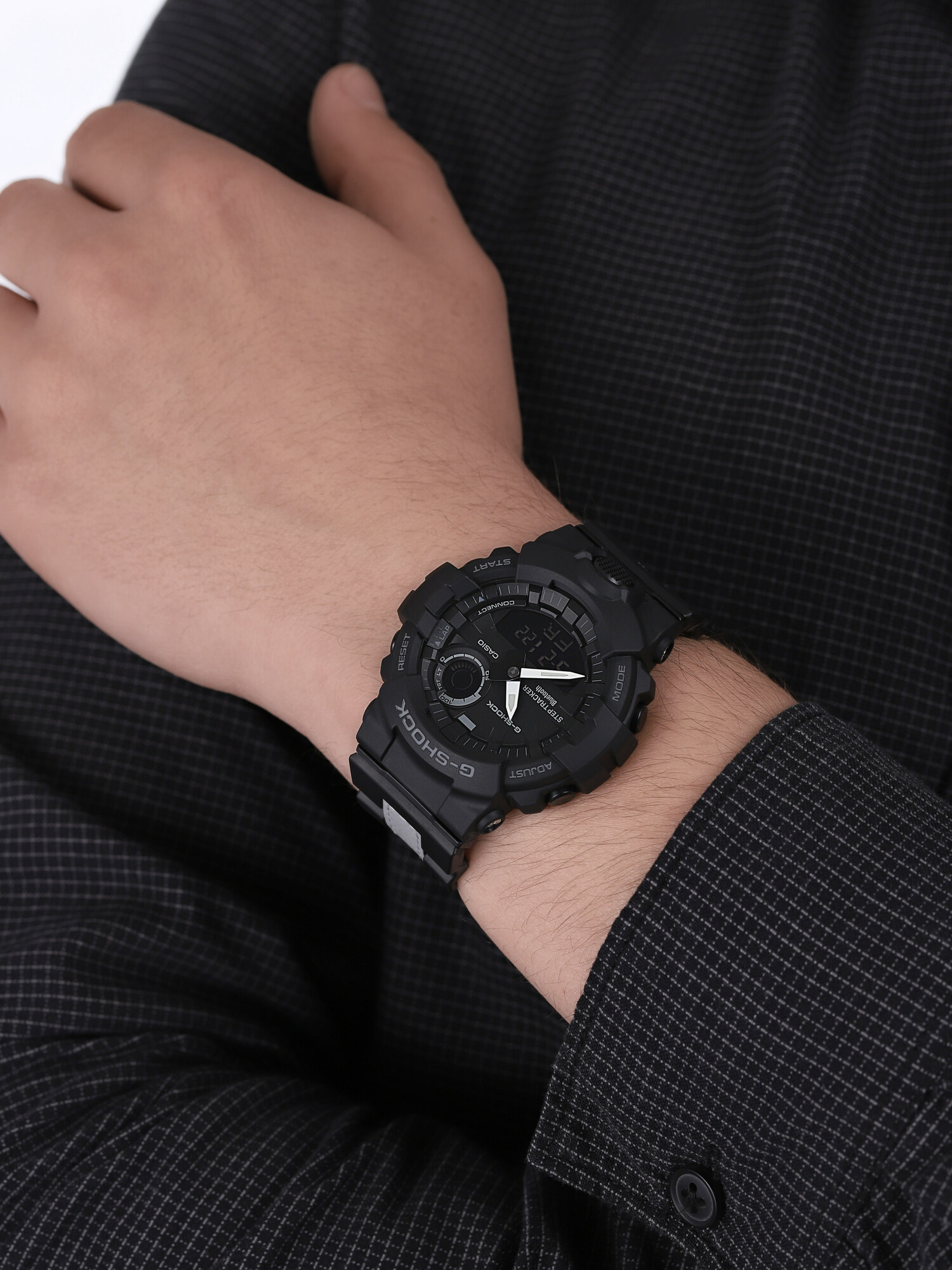 G-SHOCK GBA-800LU-1AER G-SQUAD BLUETOOTH SYNC STEP TRACKER zegarek sportowy G-SHOCK G-SQUAD