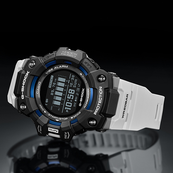 G-SHOCK GBD-100-1A7ER G-SQUAD Bluetooth G-SHOCK G-SQUAD sportowy zegarek czarny - miniatura 8