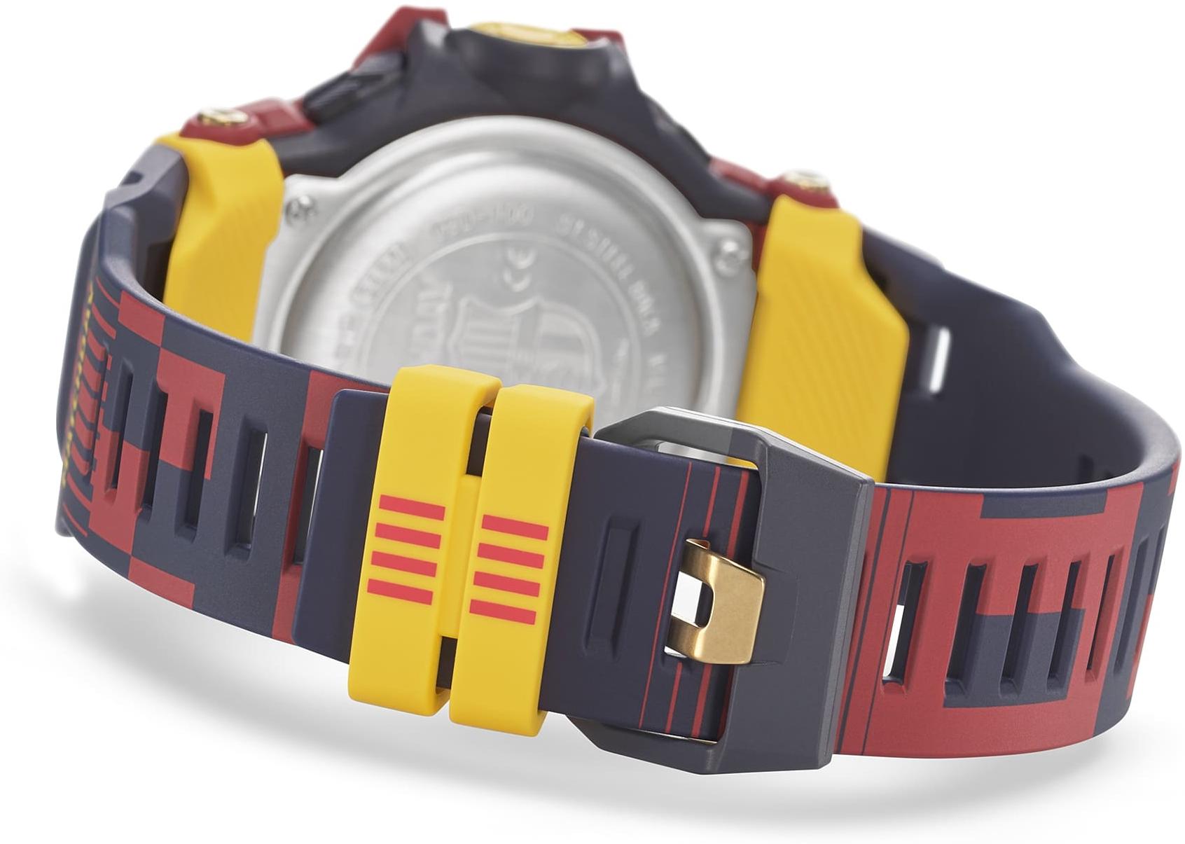 G-SHOCK GBD-100BAR-4ER G-SHOCK G-SQUAD sportowy zegarek czarny