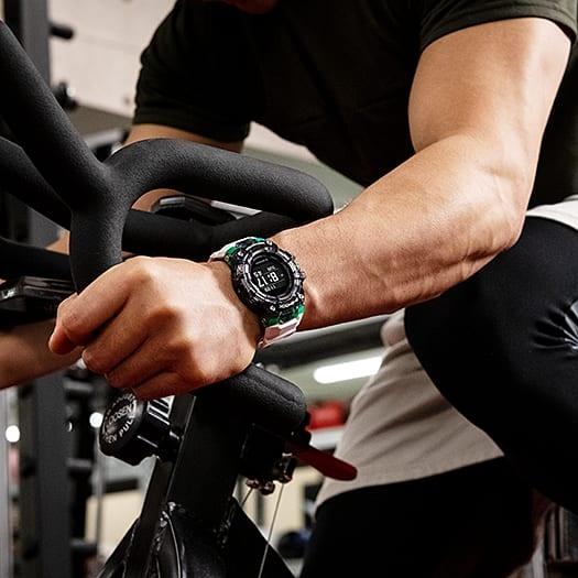 G-SHOCK GBD-100SM-1A7ER G-SHOCK G-SQUAD G-SQUAD Bluetooth zegarek męski sportowy mineralne