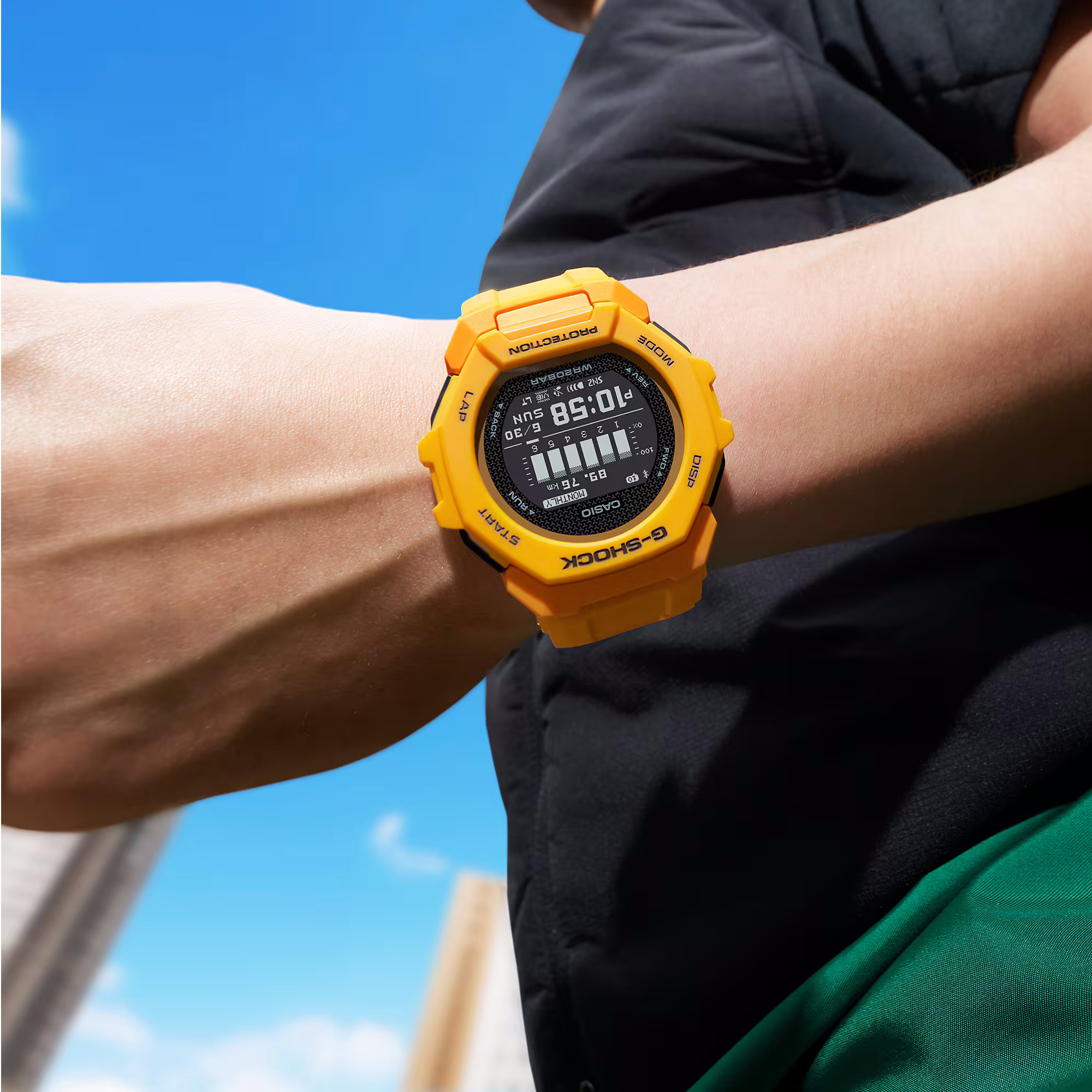 G-SHOCK GBD-300-9ER zegarek męski G-SHOCK G-SQUAD