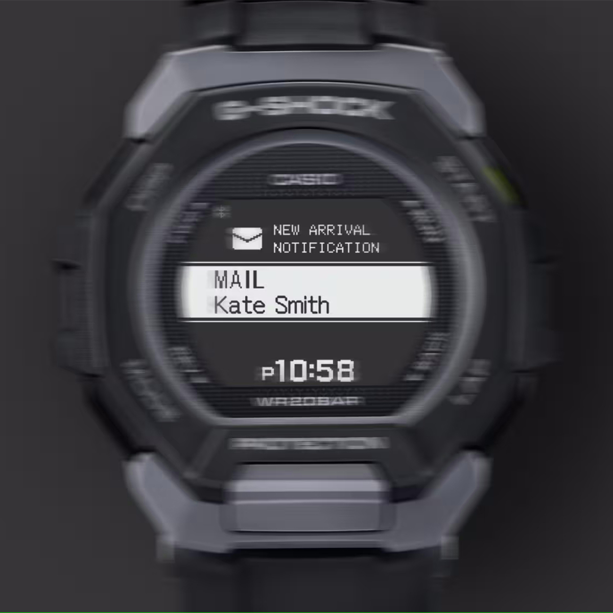 G-SHOCK GBD-300-9ER zegarek męski sportowy G-SHOCK G-SQUAD pasek