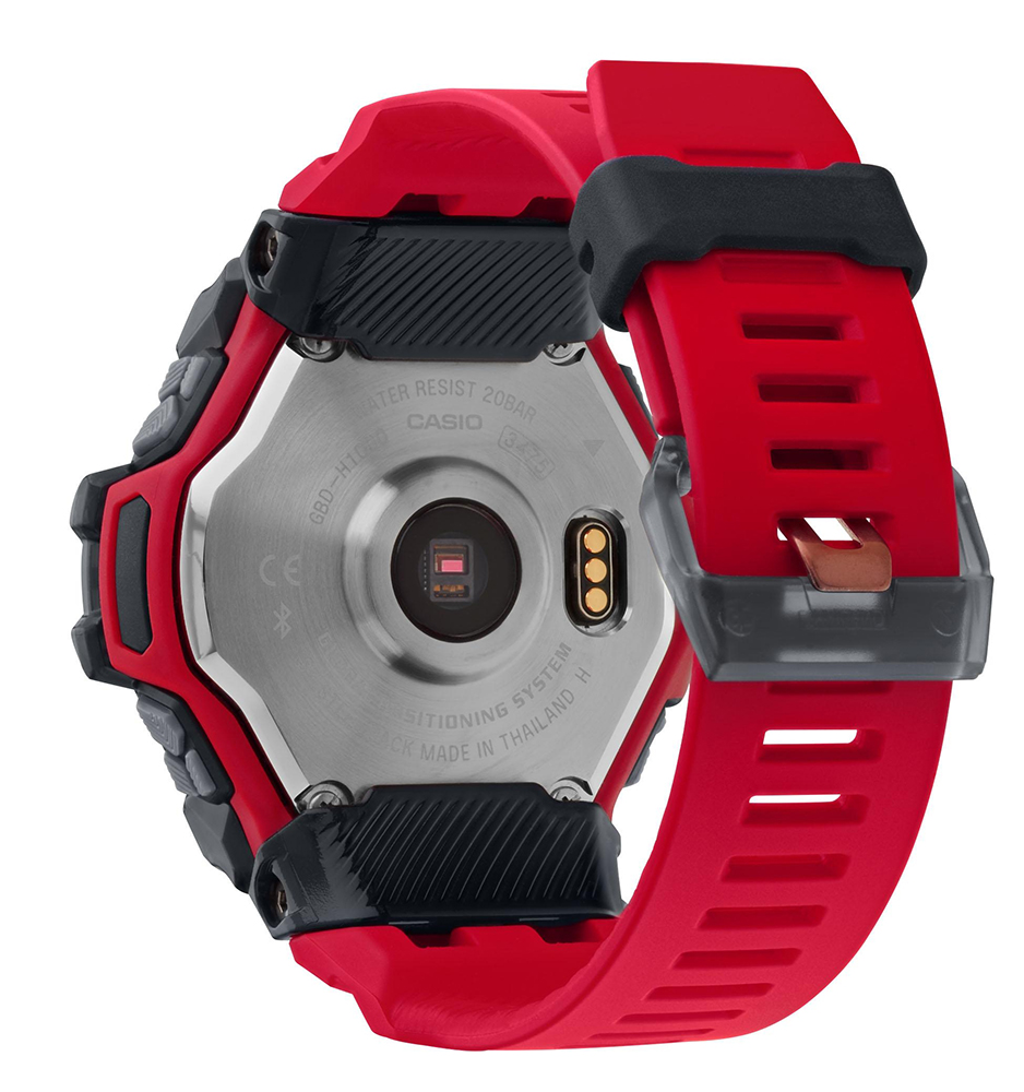 G-SHOCK GBD-H1000-4A1ER zegarek czarny sportowy G-SHOCK G-SQUAD pasek