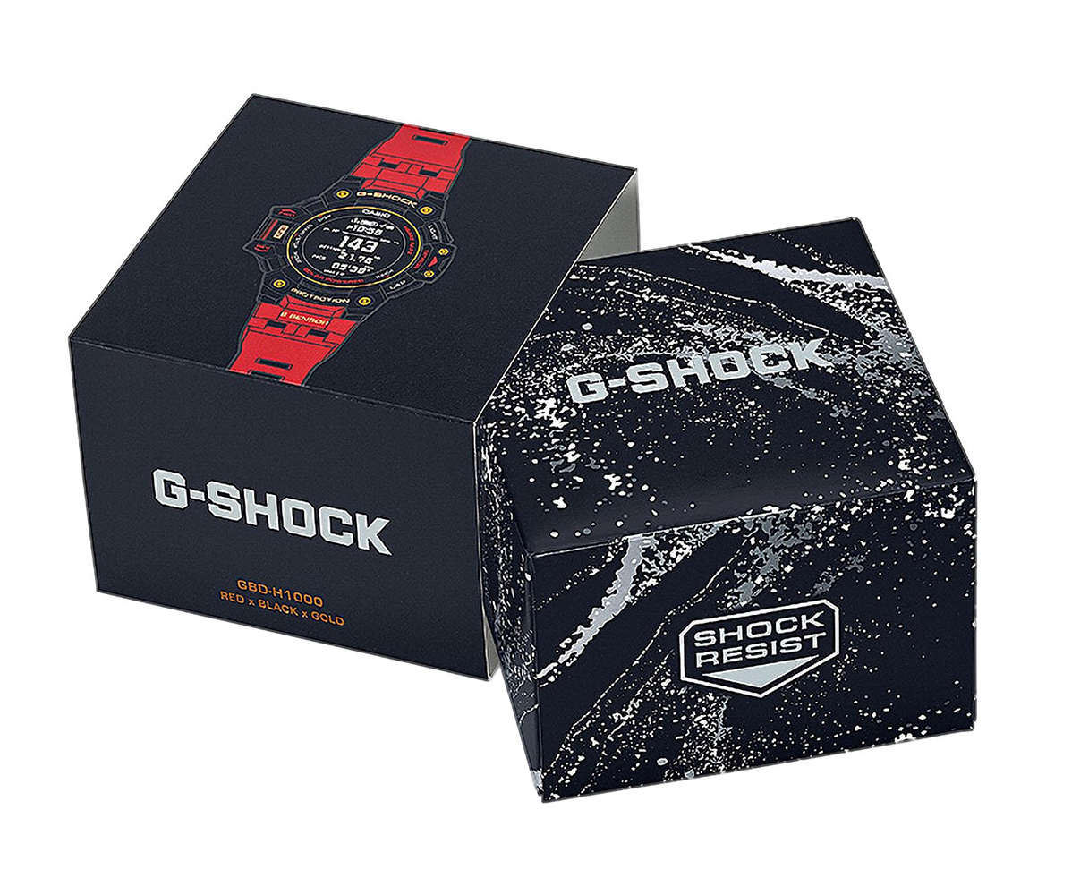 G-SHOCK GBD-H1000-4A1ER zegarek G-SHOCK G-SQUAD z barometr