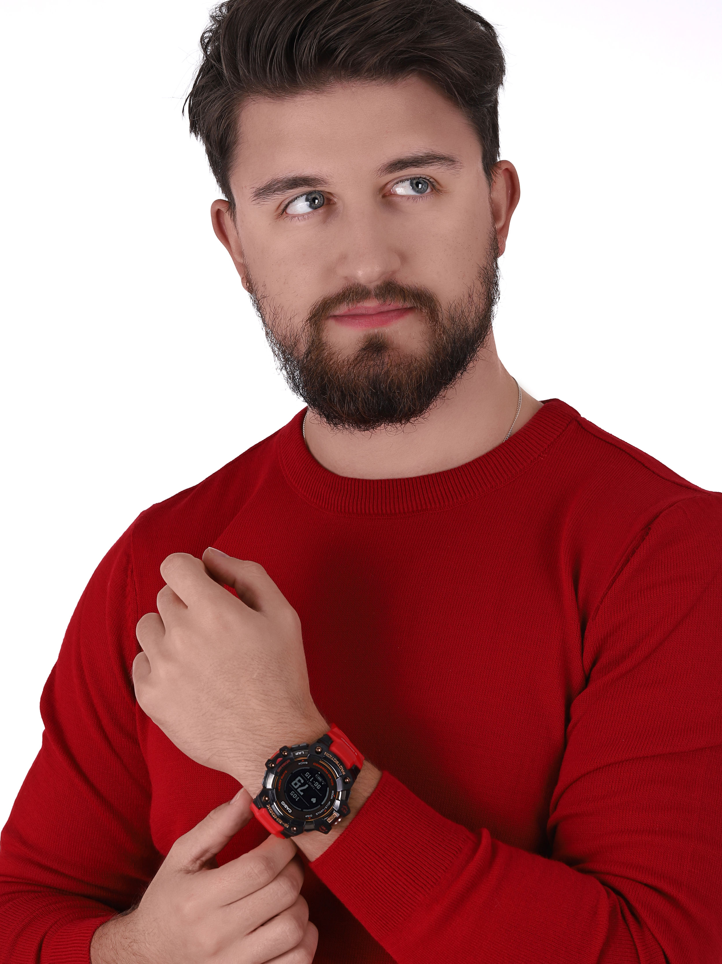 G-SHOCK GBD-H1000-4A1ER zegarek męski sportowy G-SHOCK G-SQUAD pasek