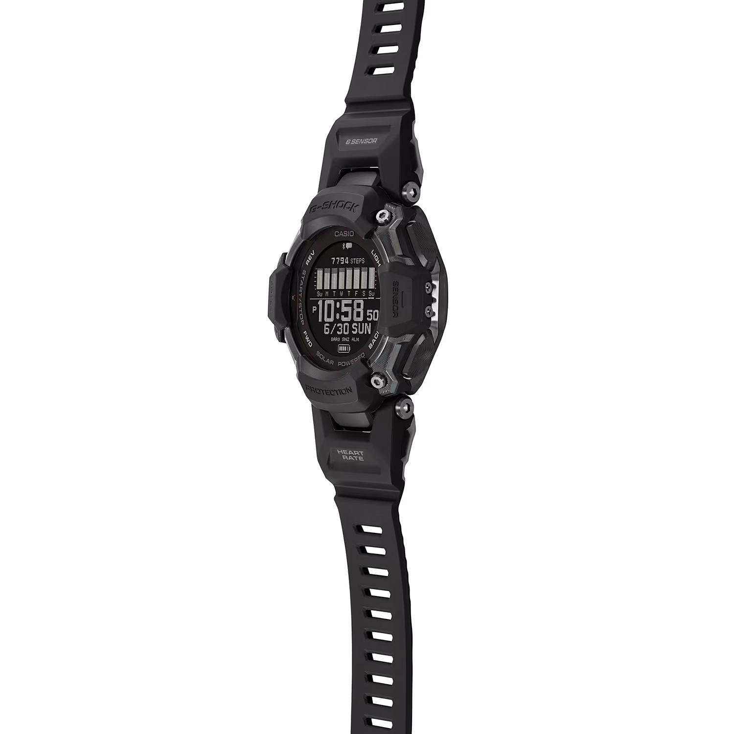 G-SHOCK GBD-H2000-1BER zegarek niebieski sportowy G-SHOCK G-SQUAD pasek - miniatura 6