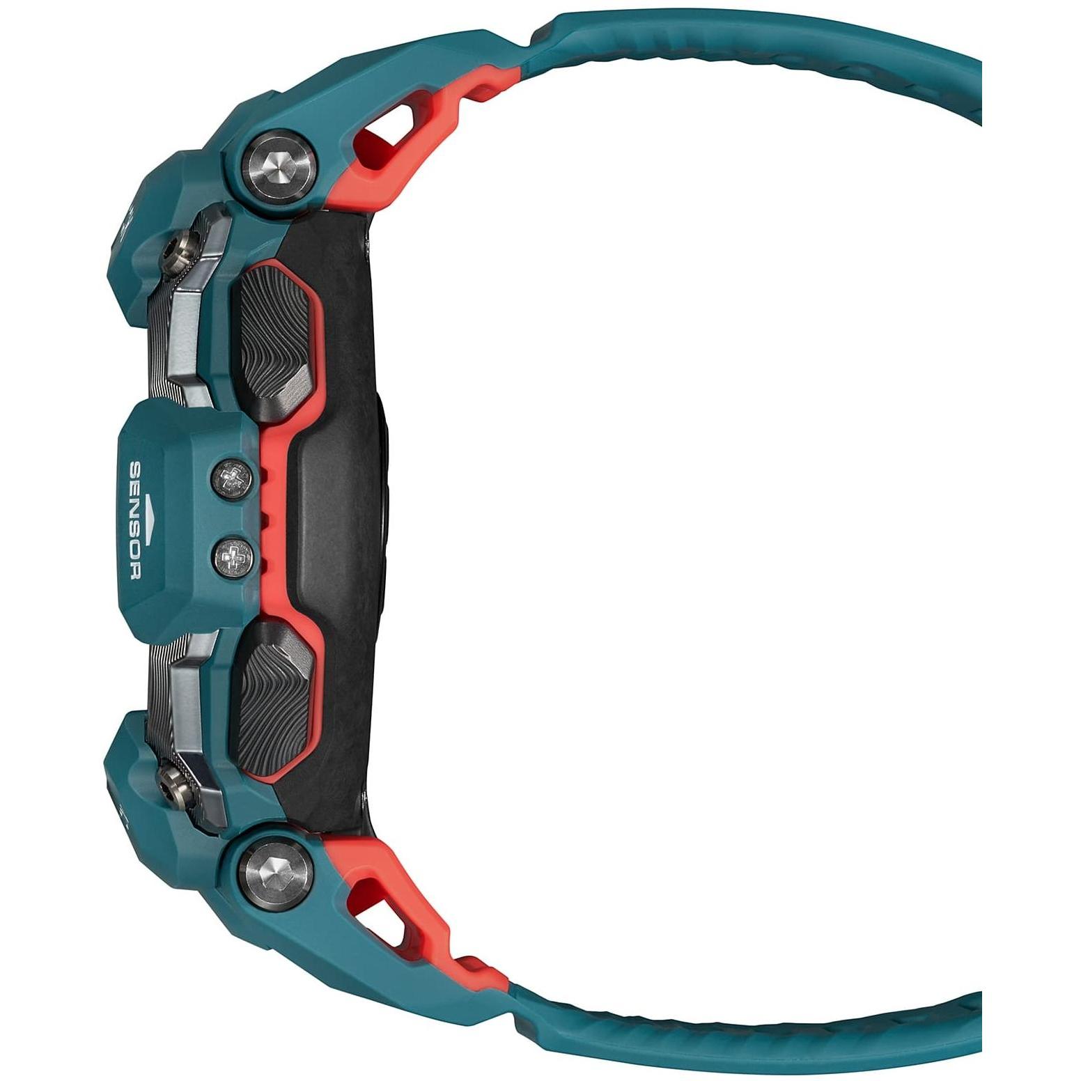 G-SHOCK GBD-H2000-2ER G-SQUAD Heart Rate Monitor Bluetooth G-SHOCK G-SQUAD sportowy zegarek niebieski