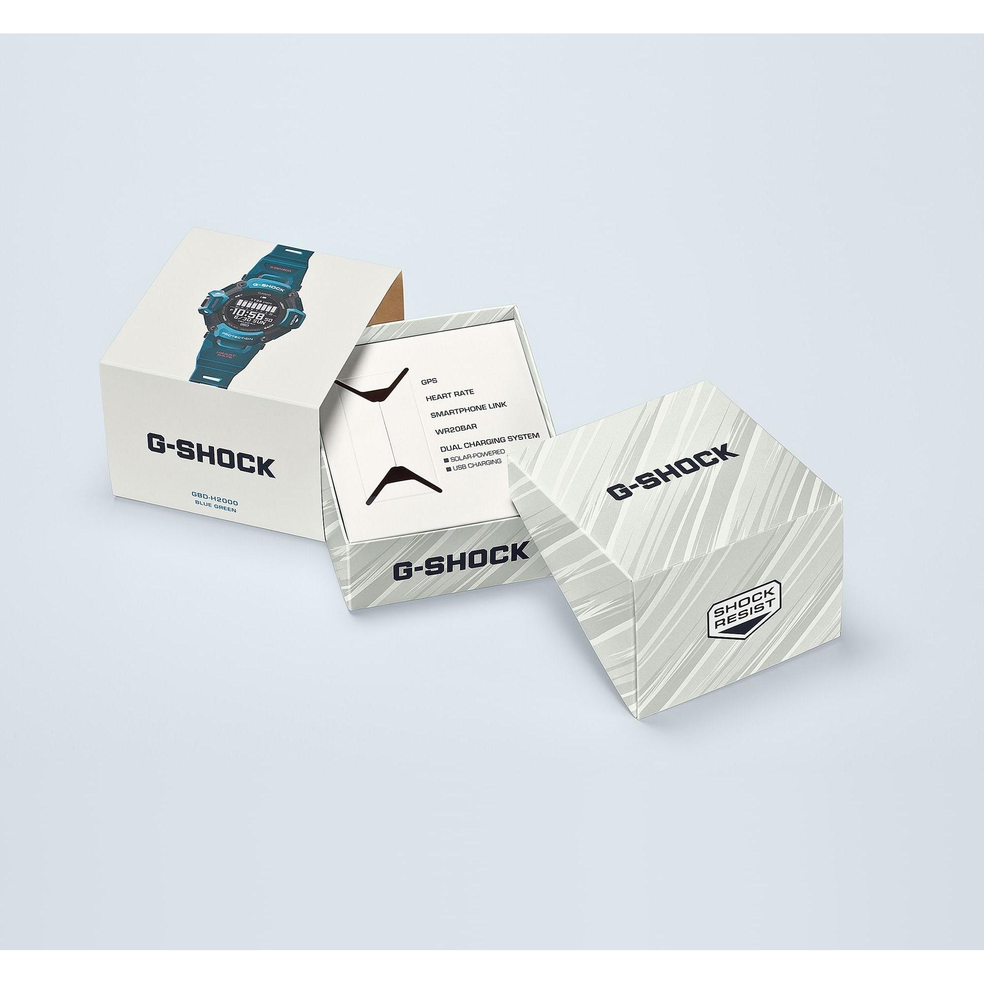 G-SHOCK GBD-H2000-2ER zegarek męski sportowy G-SHOCK G-SQUAD pasek