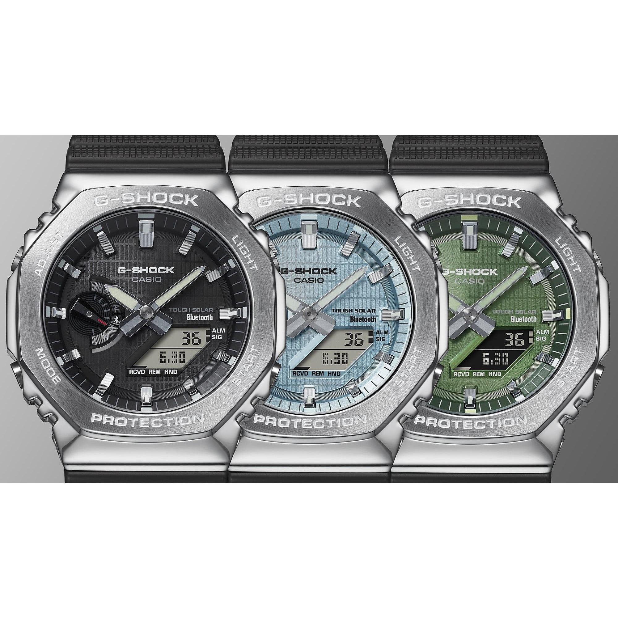 G-SHOCK GBM-2100A-1A3ER męski zegarek G-SHOCK Original pasek