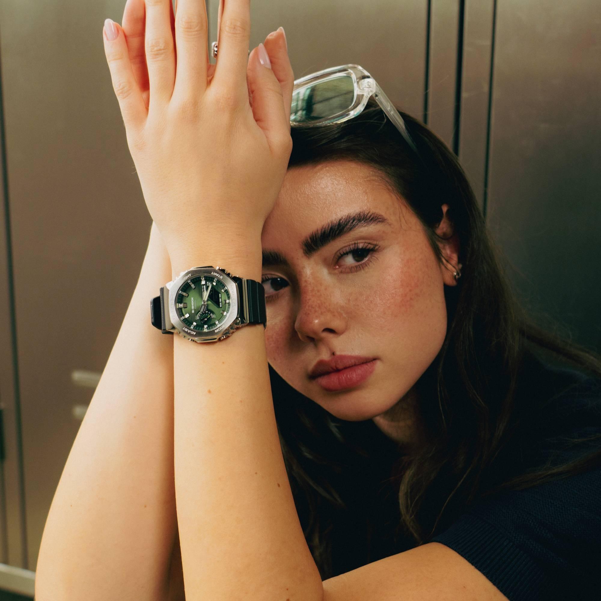 G-SHOCK GBM-2100A-1A3ER zegarek męski sportowy G-SHOCK Original pasek