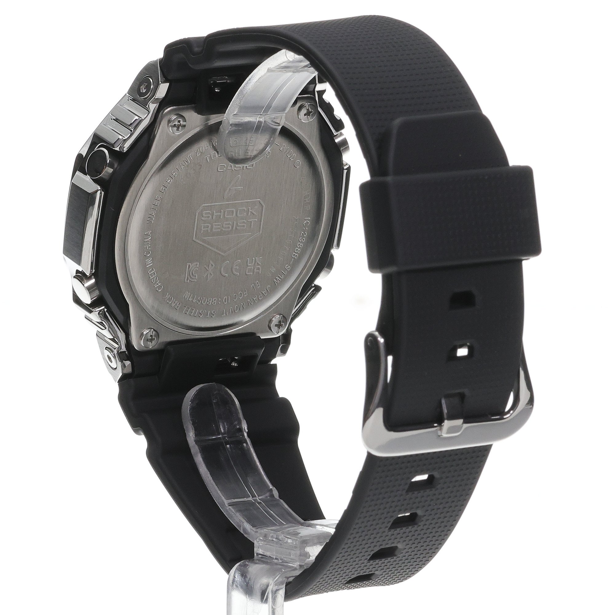 G-SHOCK GBM-2100A-8BER G-Steel 2100 Series G-SHOCK Original sportowy zegarek srebrny - miniatura 4