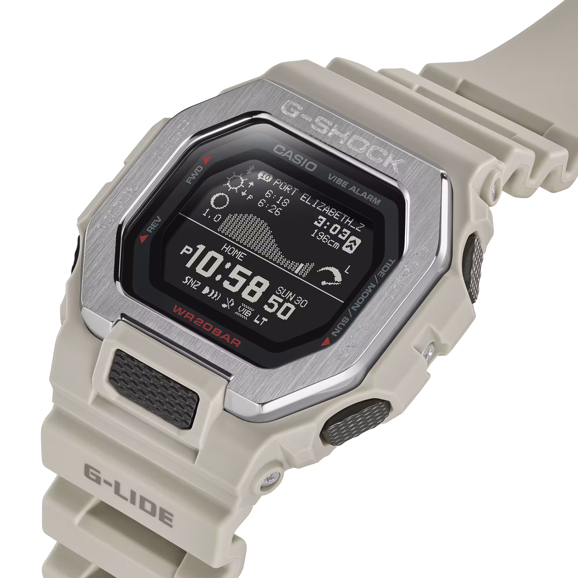 G-SHOCK GBX-100-8ER zegarek czarny sportowy G-SHOCK pasek - miniatura 5