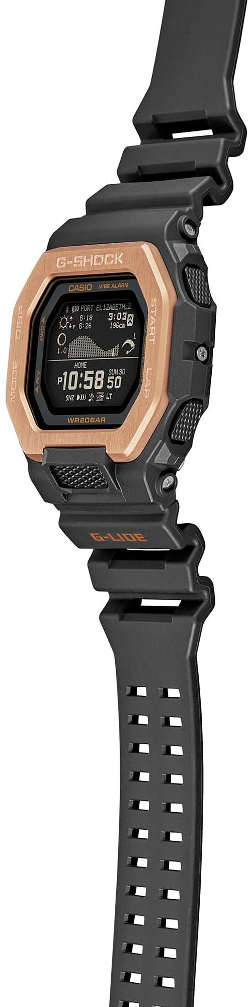 G-SHOCK GBX-100NS-4ER zegarek czarny sportowy G-SHOCK Original pasek