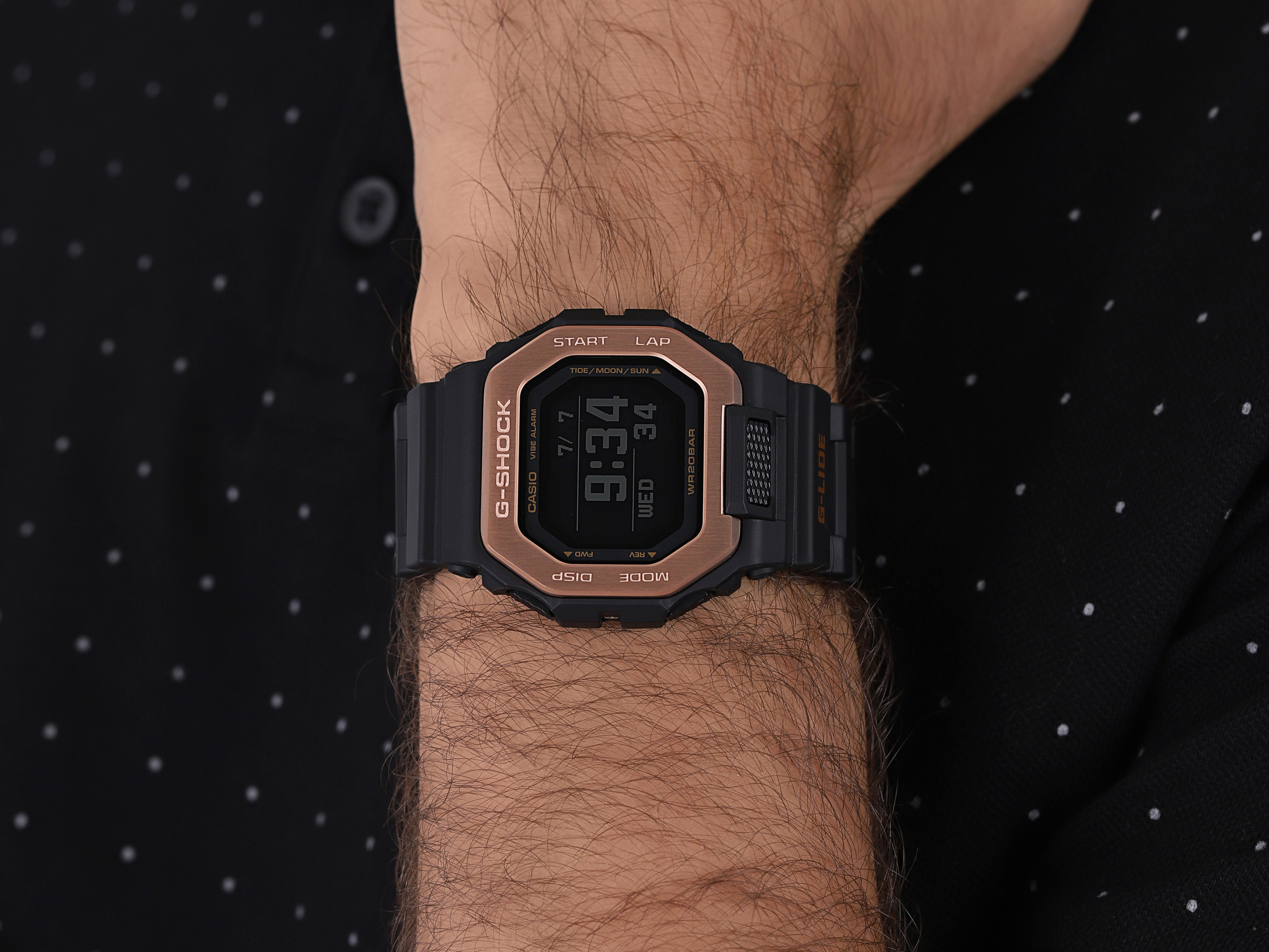 G-SHOCK GBX-100NS-4ER zegarek męski sportowy G-SHOCK Original pasek