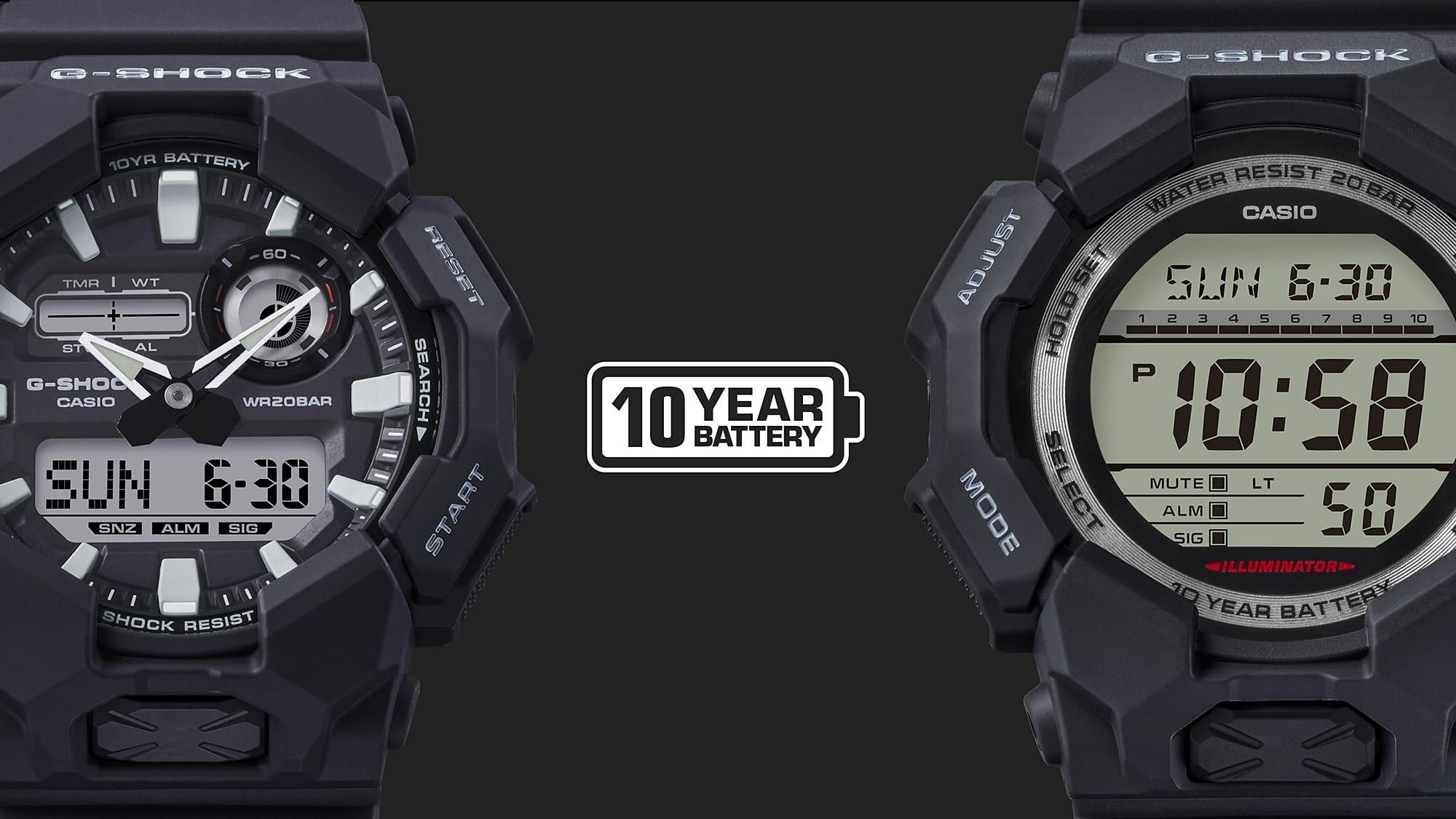 G-SHOCK GD-010-4ER zegarek męski sportowy G-SHOCK Original pasek