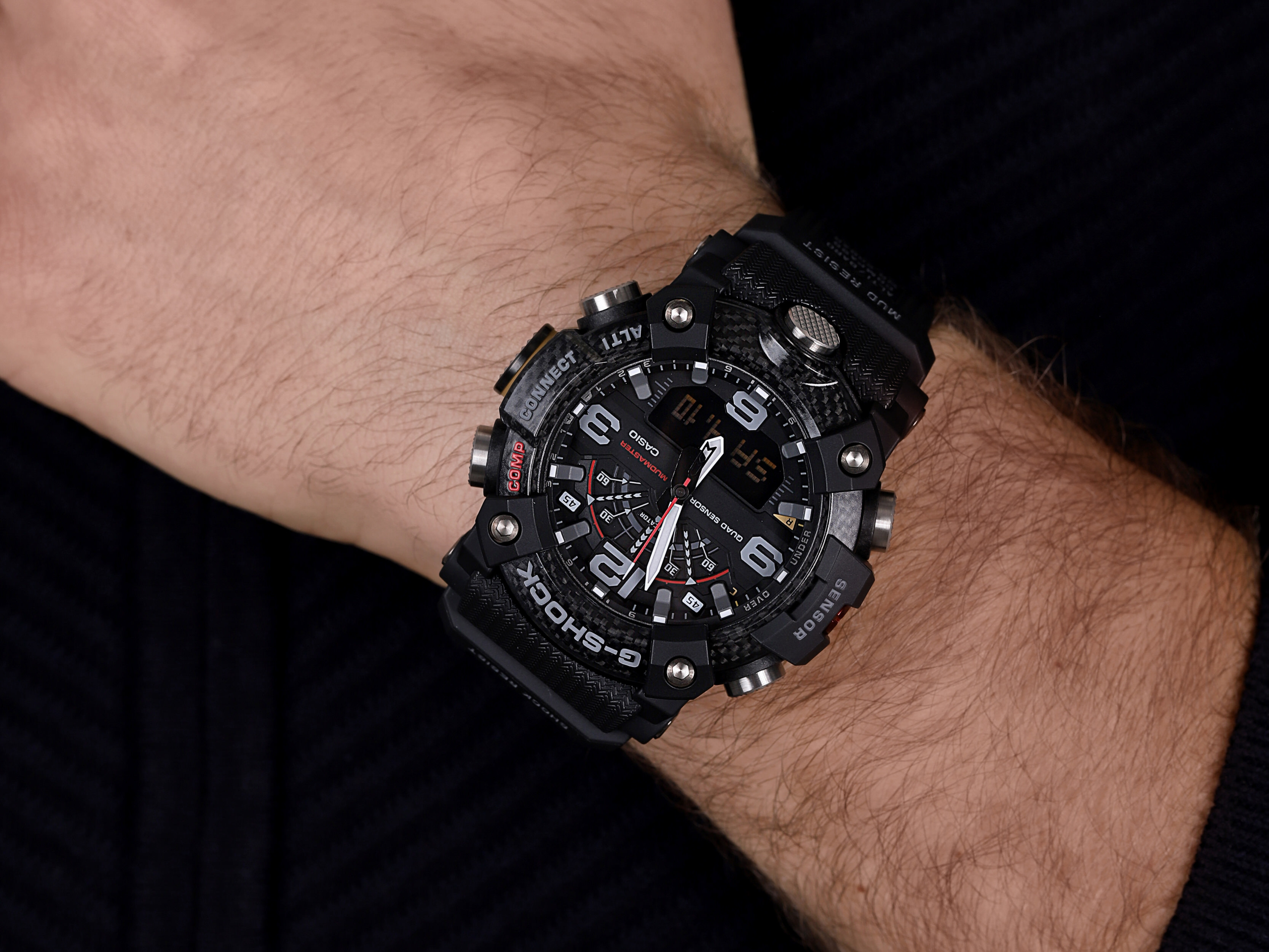 G-SHOCK GG-B100-1AER smartwatch męski G-SHOCK Master of G czarny